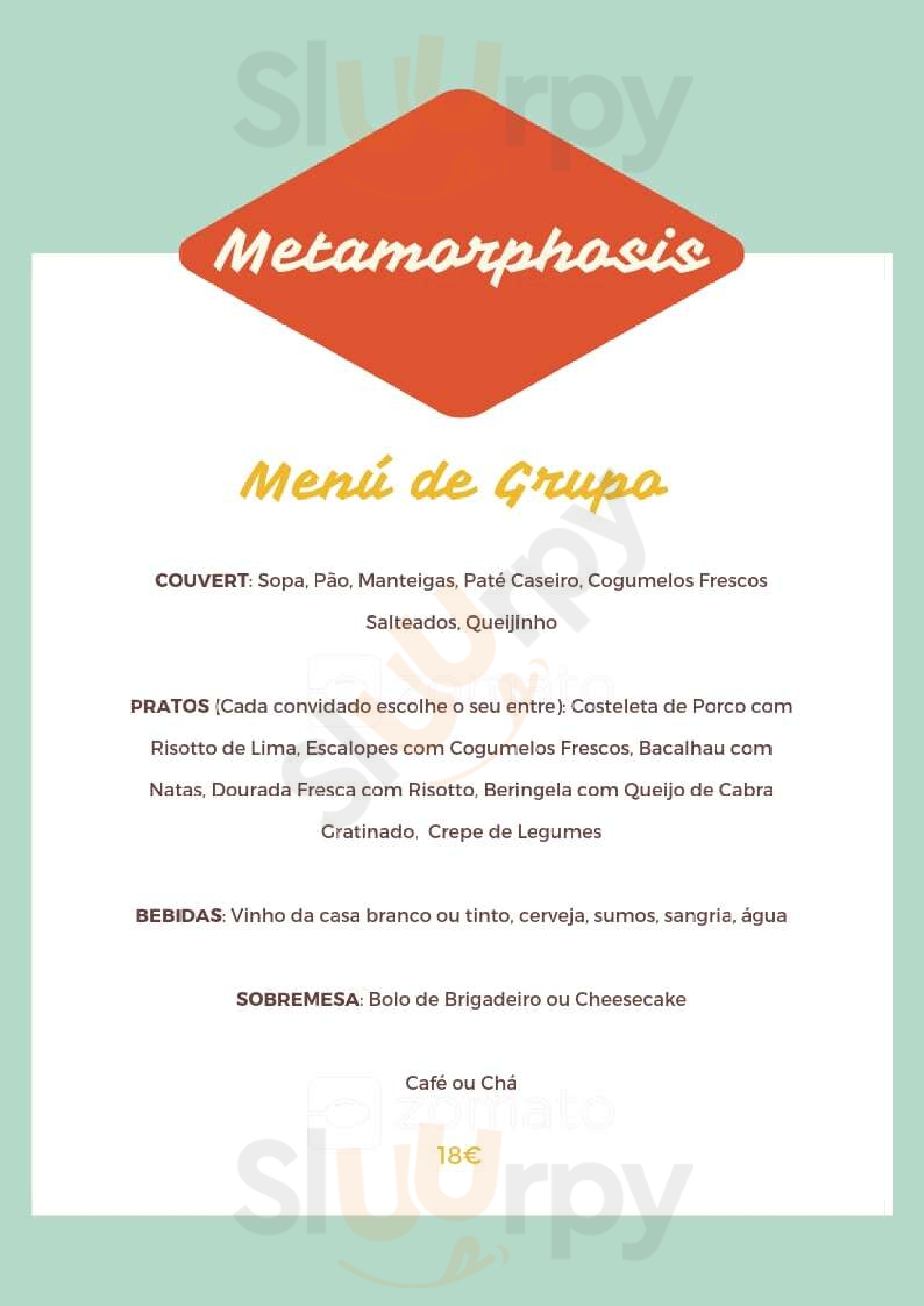 Restaurante Metamorphosis Sintra Menu - 1