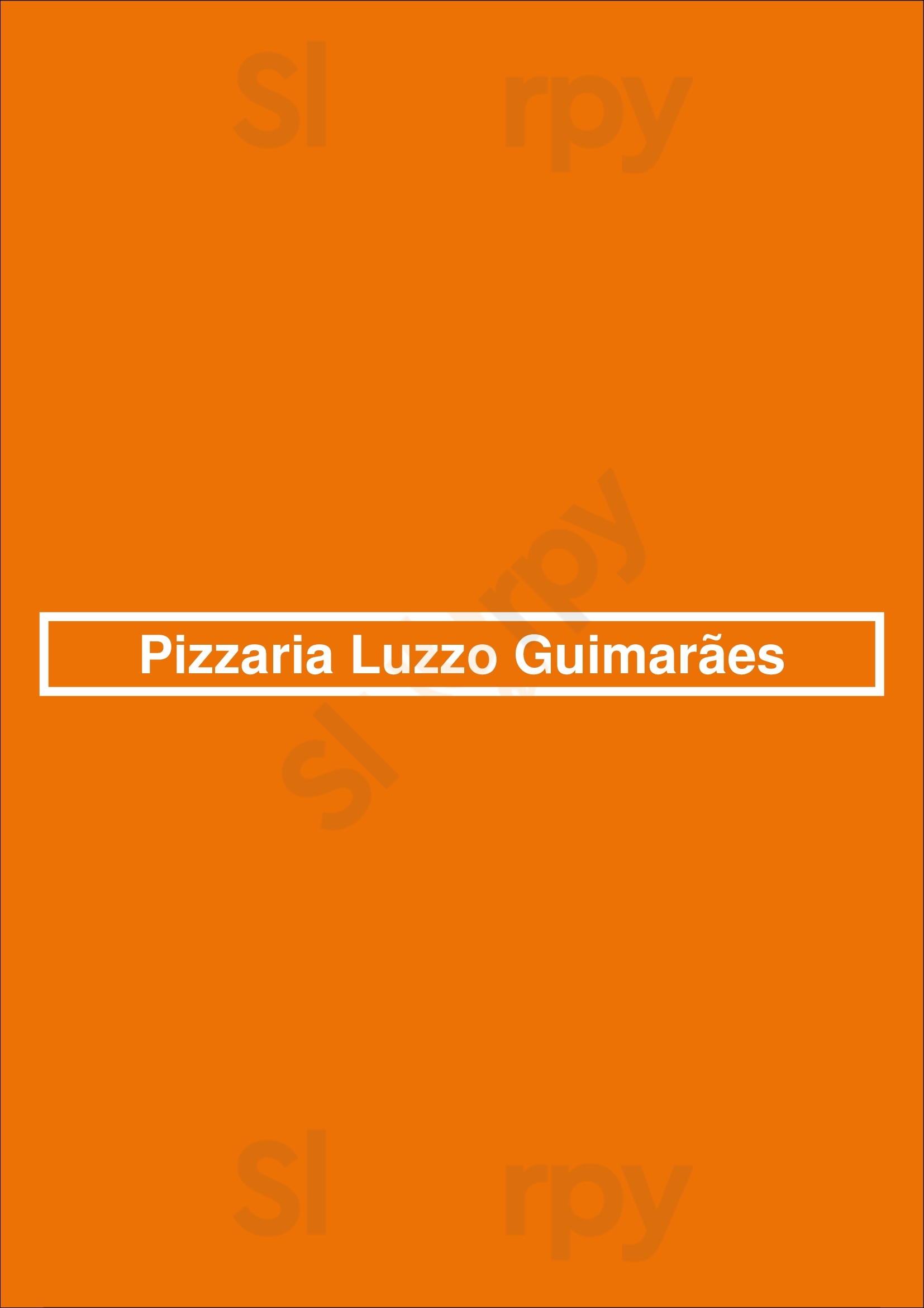 Pizzaria Luzzo Guimarães Guimarães Menu - 1