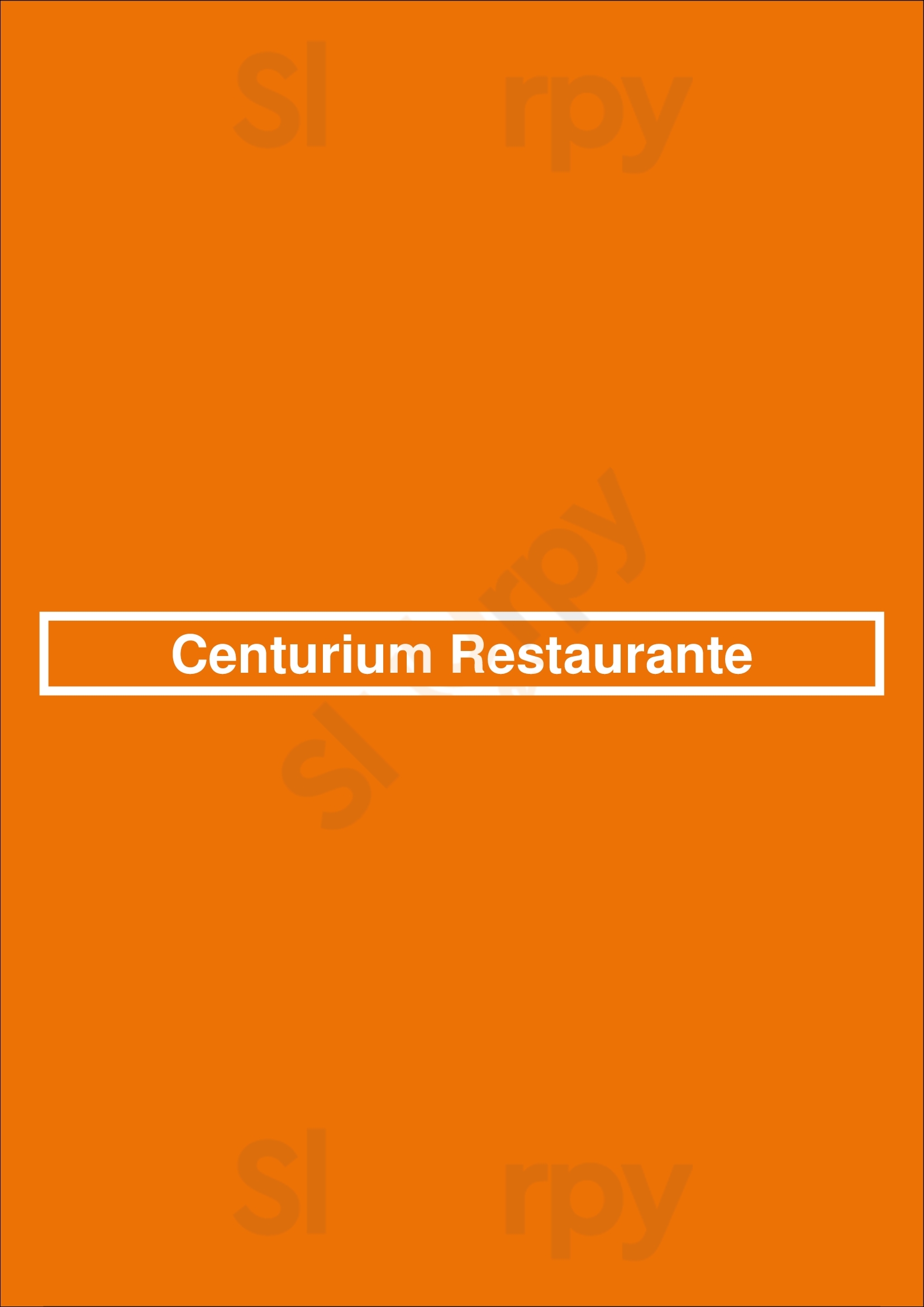 Centurium Restaurante Braga Menu - 1