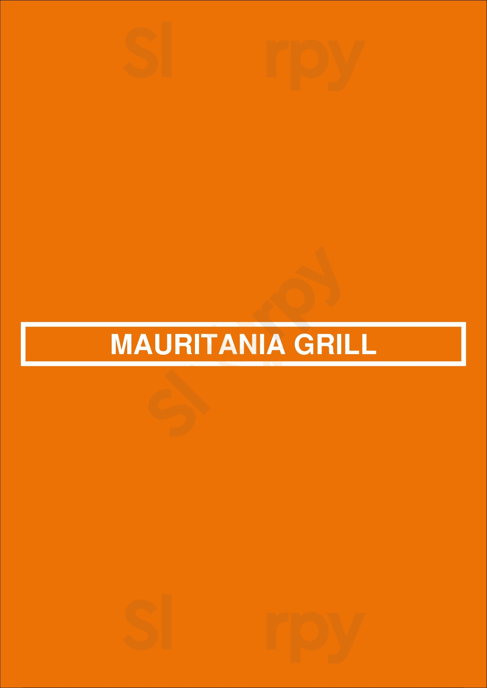 Mauritania Grill Leça da Palmeira Menu - 1
