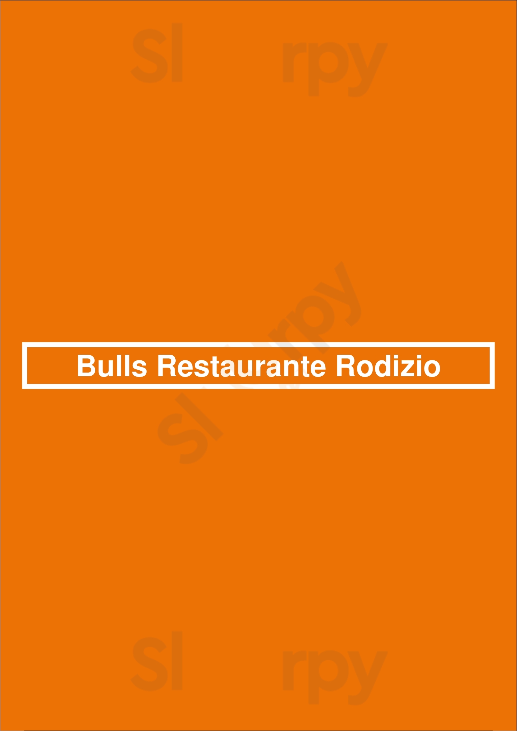 Bulls - Rodizio - Steakhouse Matosinhos Menu - 1