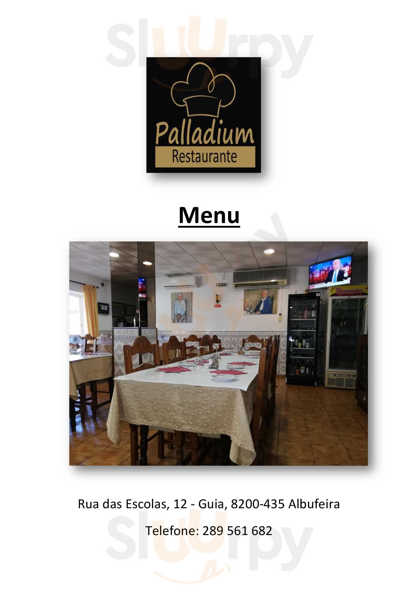 Restaurante Palladium Guia Menu - 1