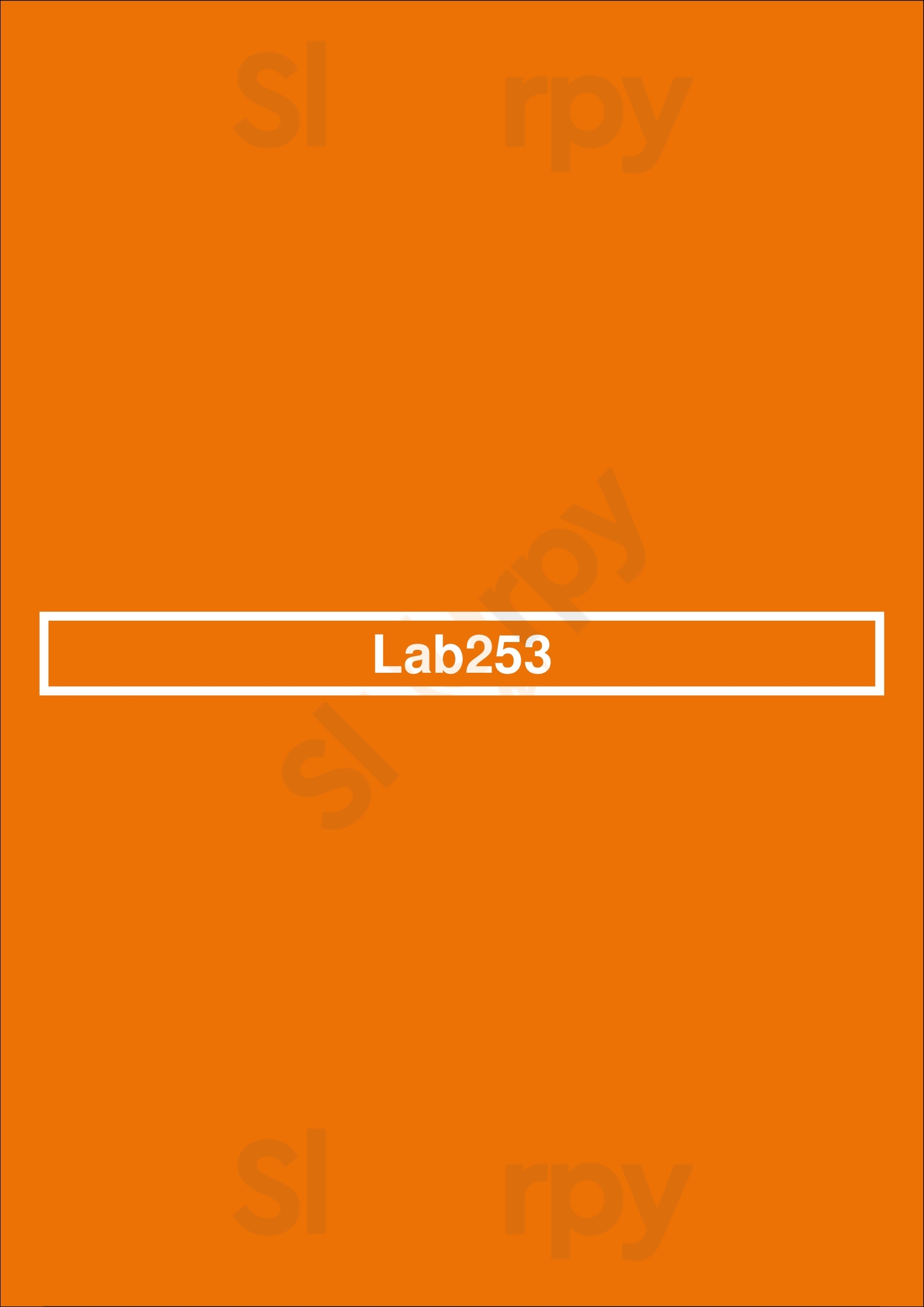 Lab253 Braga Menu - 1