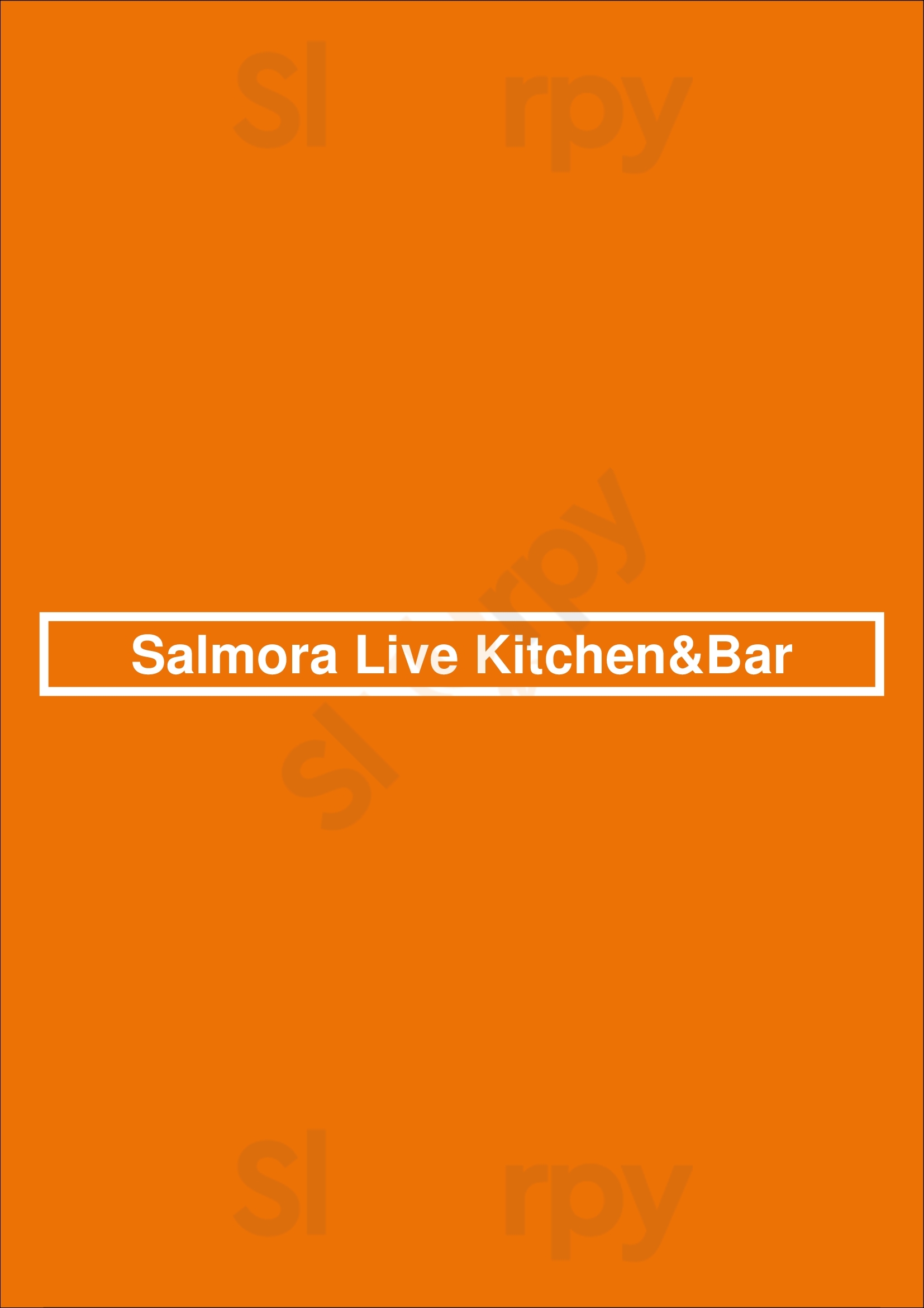 Salmora Live Kitchen&bar Vilamoura  Menu - 1