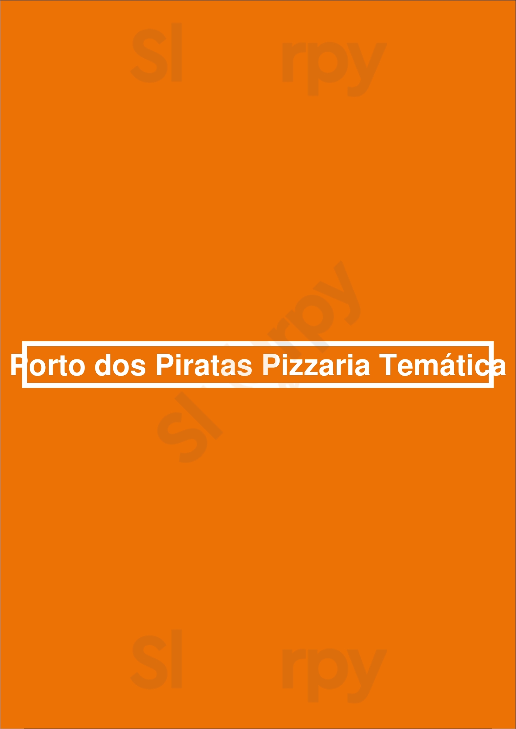 Porto Dos Piratas Pizzaria Temática Vila Nova de Famalicão Menu - 1