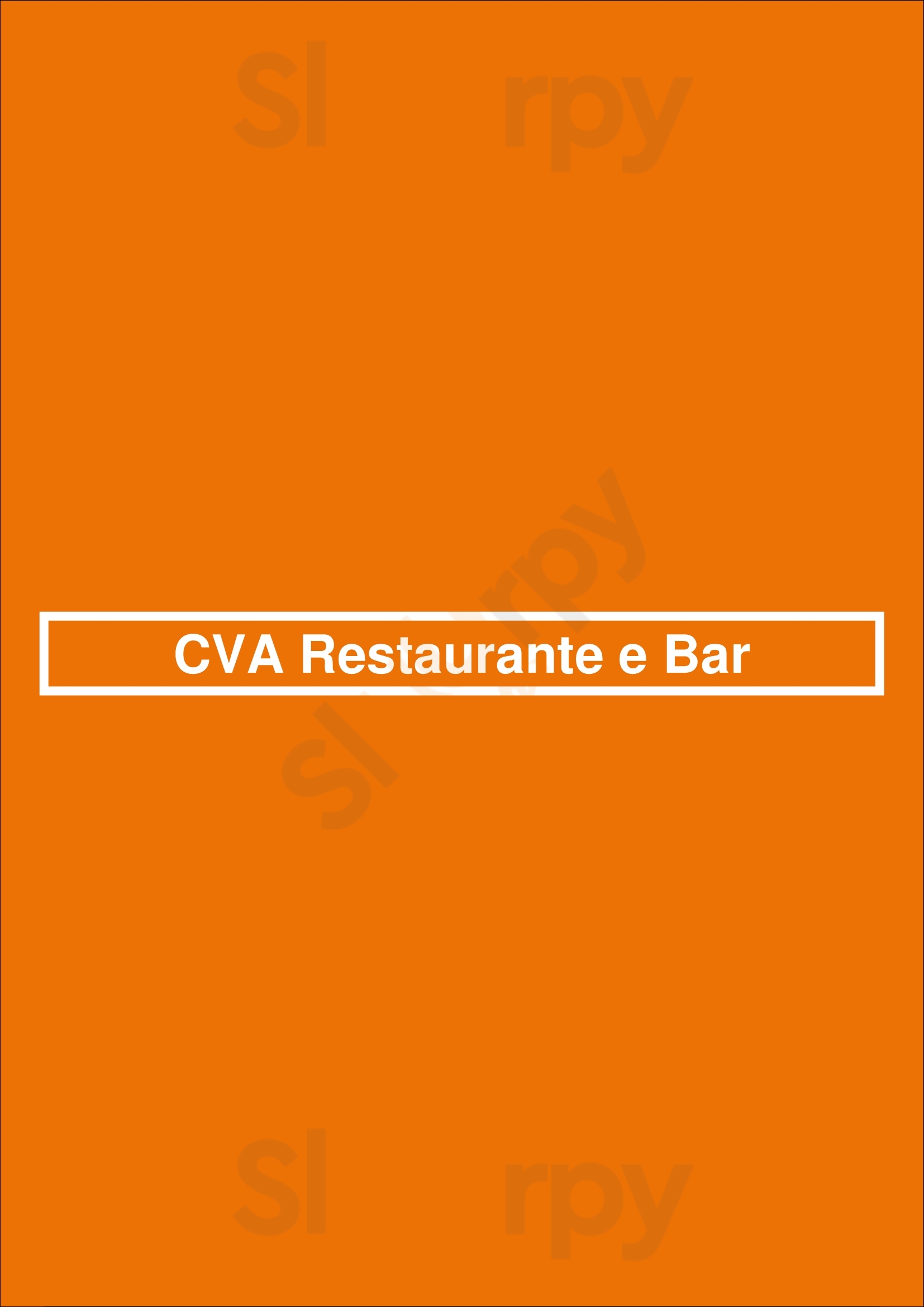 Cva Restaurante E Bar Leça da Palmeira Menu - 1