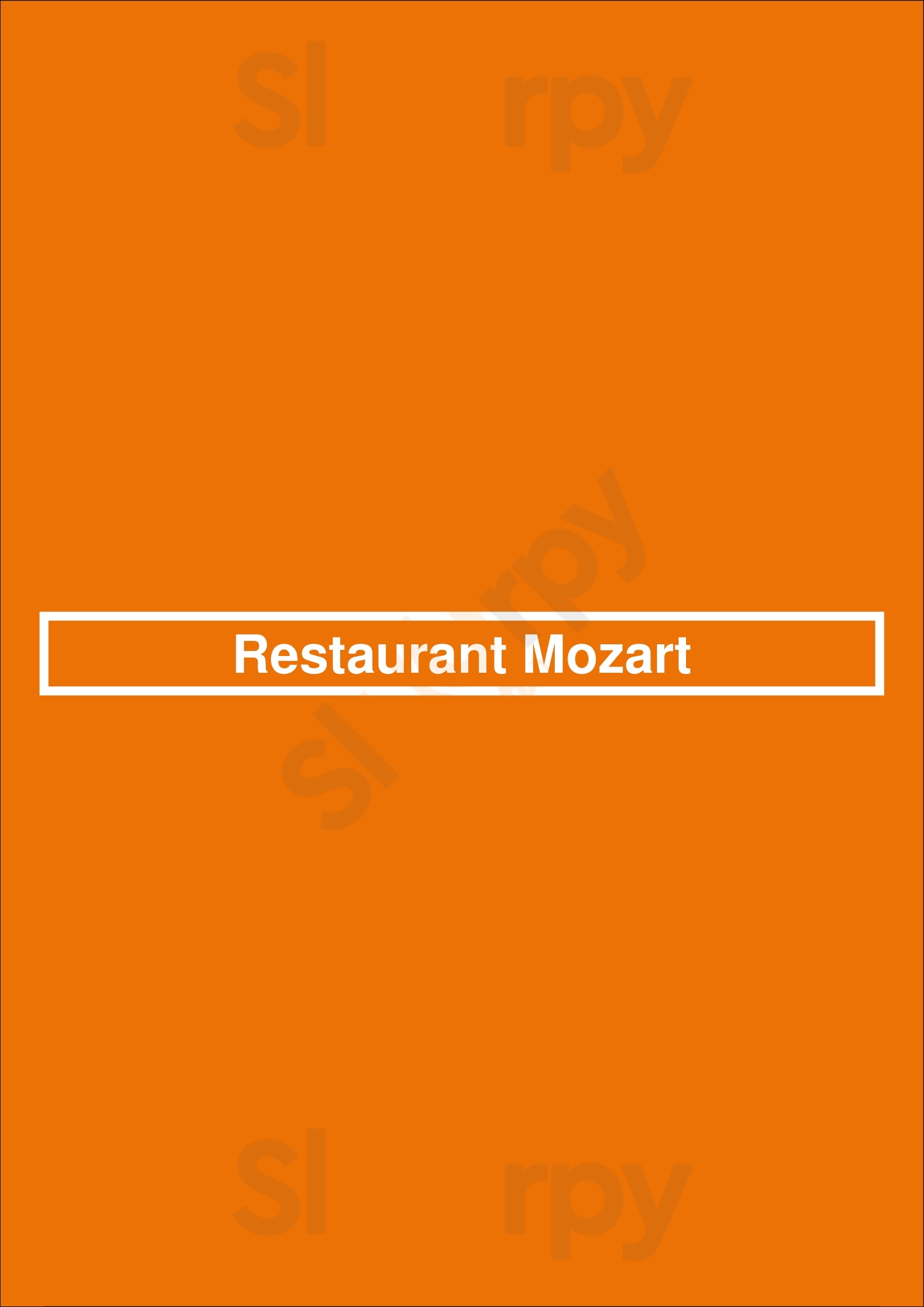 Restaurant Mozart Funchal Menu - 1