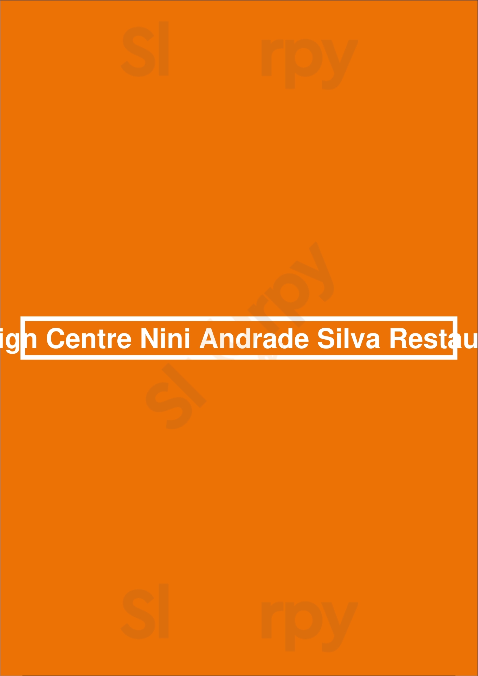 Design Centre Nini Andrade Silva Restaurant Funchal Menu - 1