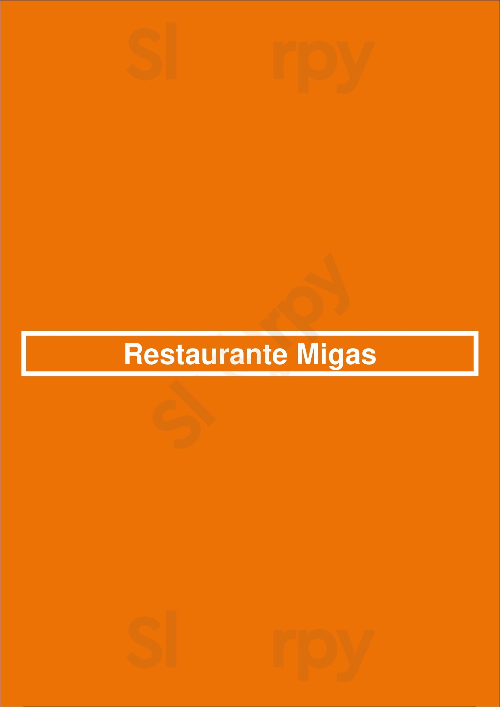 Migas Grill Guimarães Menu - 1
