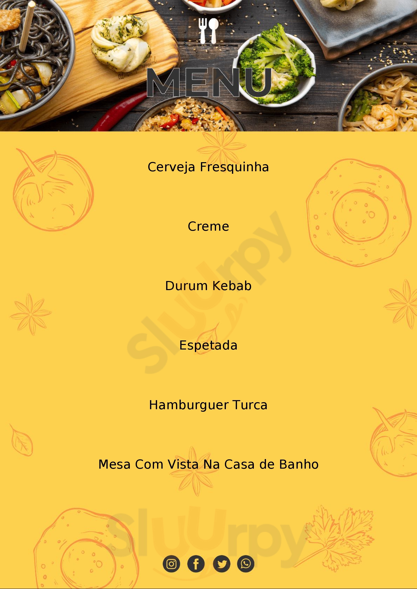 Restaurante Burcu Kebab's Vila Nova de Famalicão Menu - 1