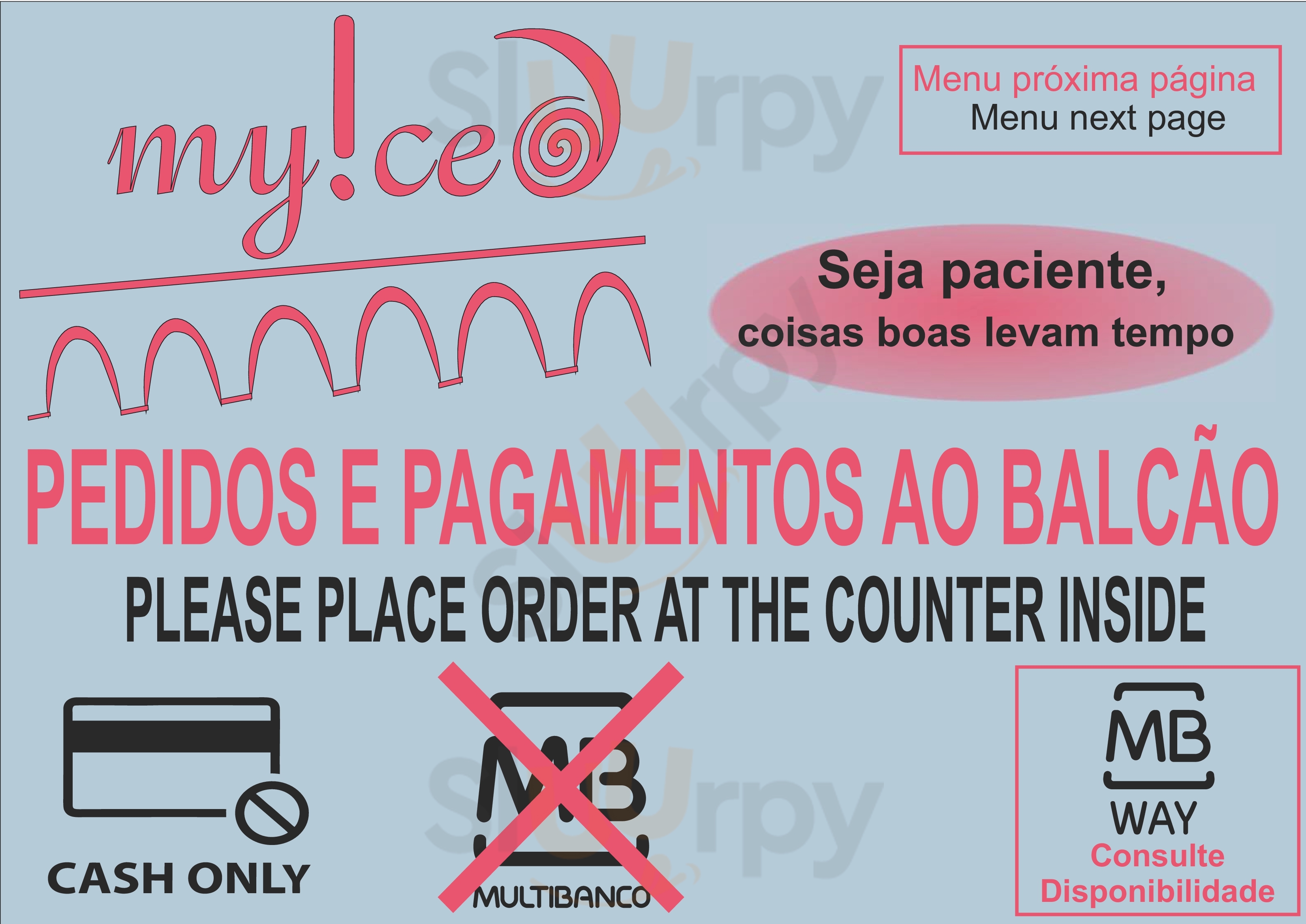 Myiced Bragança Braganca Menu - 1