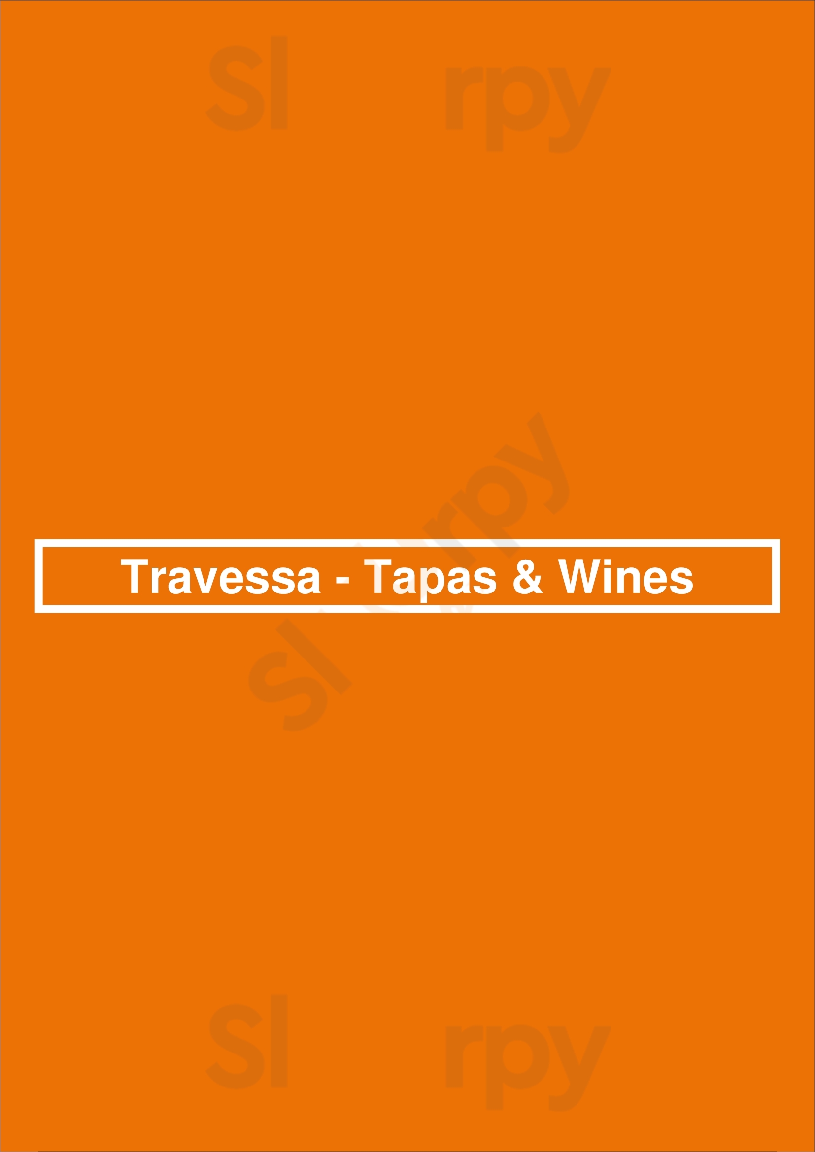 Travessa - Tapas & Wines Faro Menu - 1