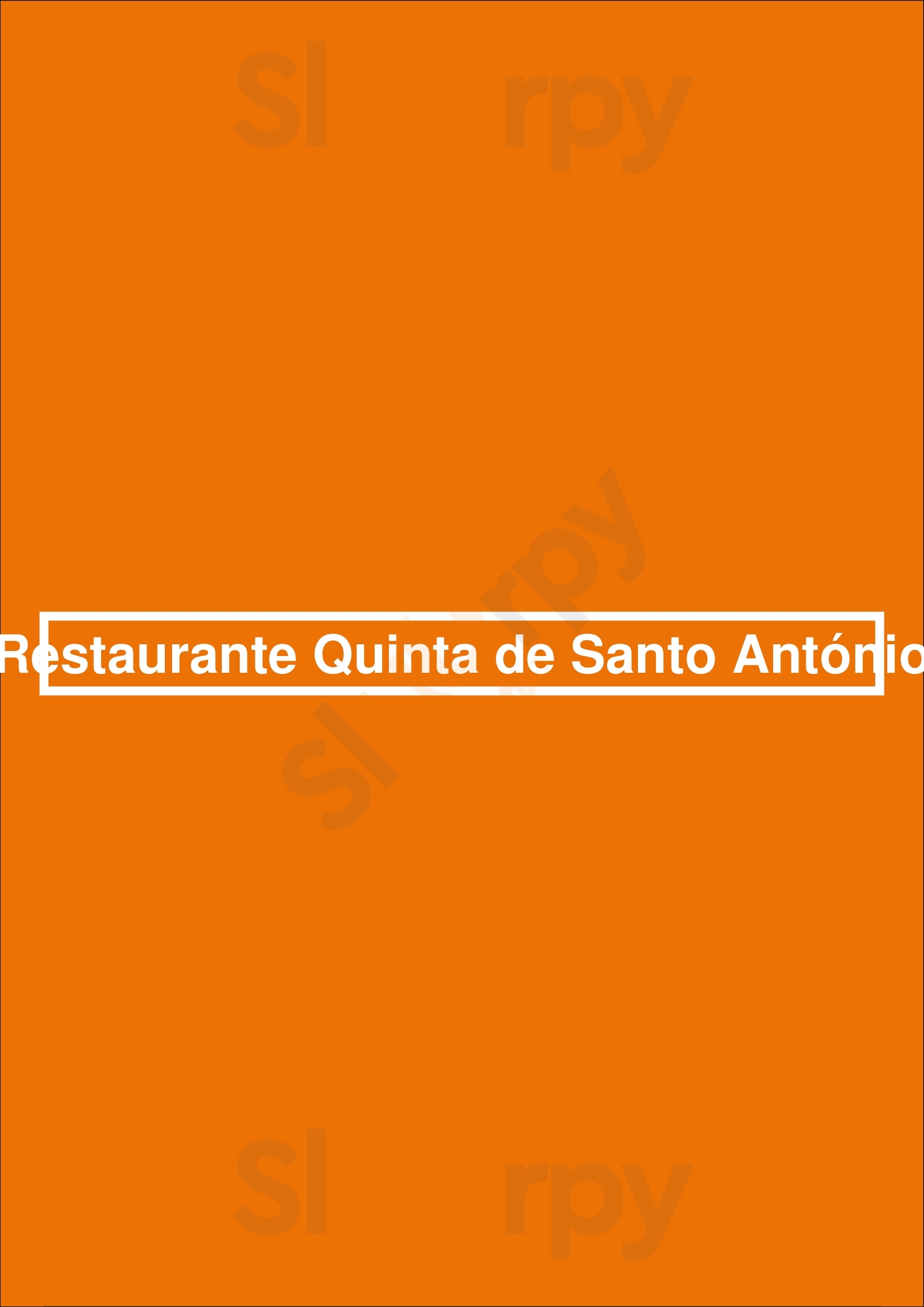 Restaurante Quinta De Santo António Aveiro Menu - 1