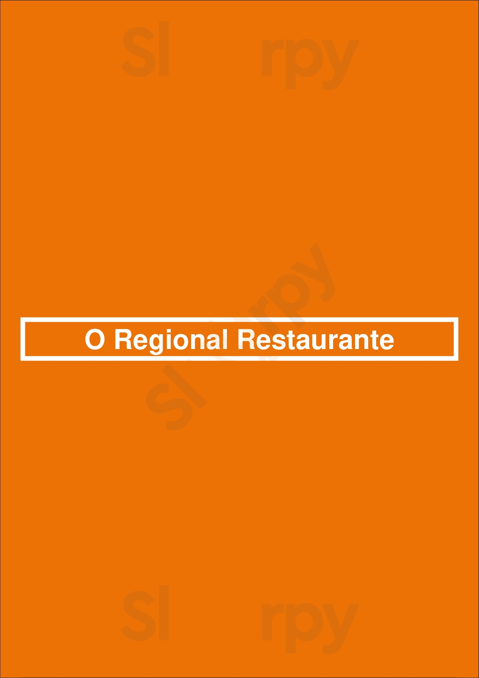 Restaurante O Regional Funchal Menu - 1