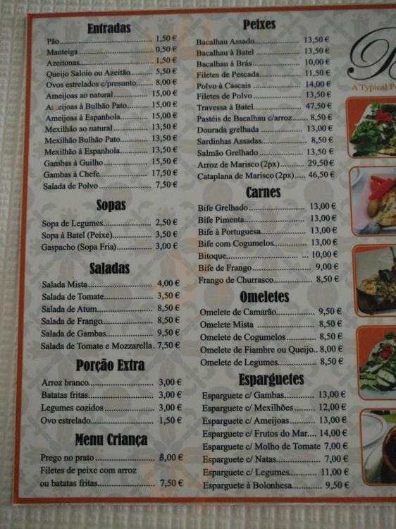 Restaurante O Batel Cascais Menu - 1