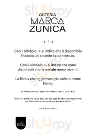 Osteria Marca Zunica, Ascoli Piceno