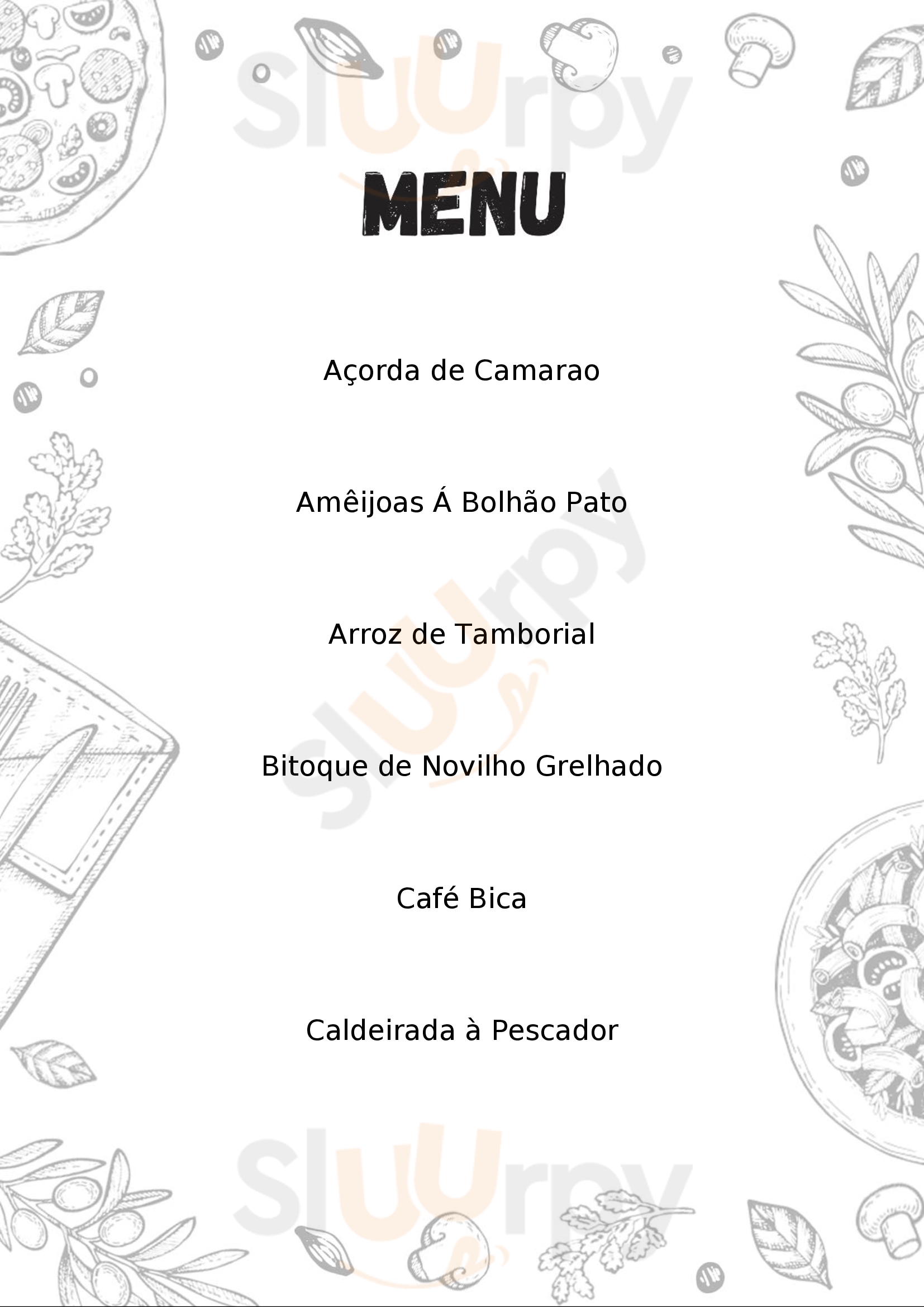 Restaurante O Camões Almada Menu - 1