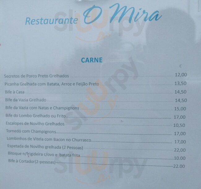 Restaurante O Mira Estoril Menu - 1