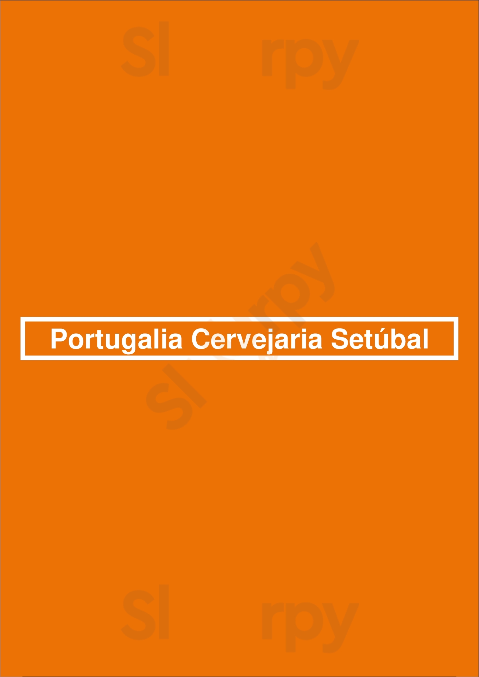 Portugalia Cervejaria Setúbal Setúbal Menu - 1