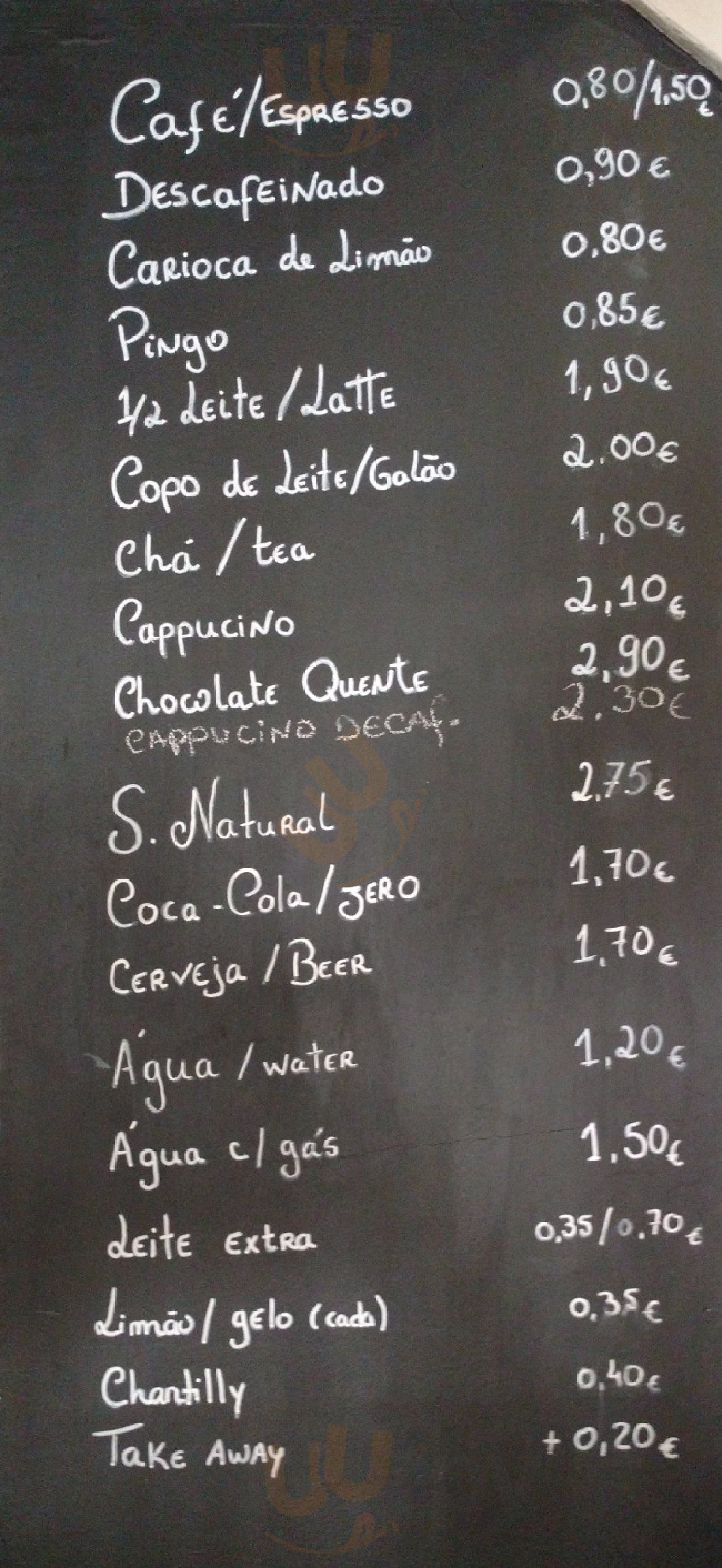 Chocolataria Das Flores Porto Menu - 1