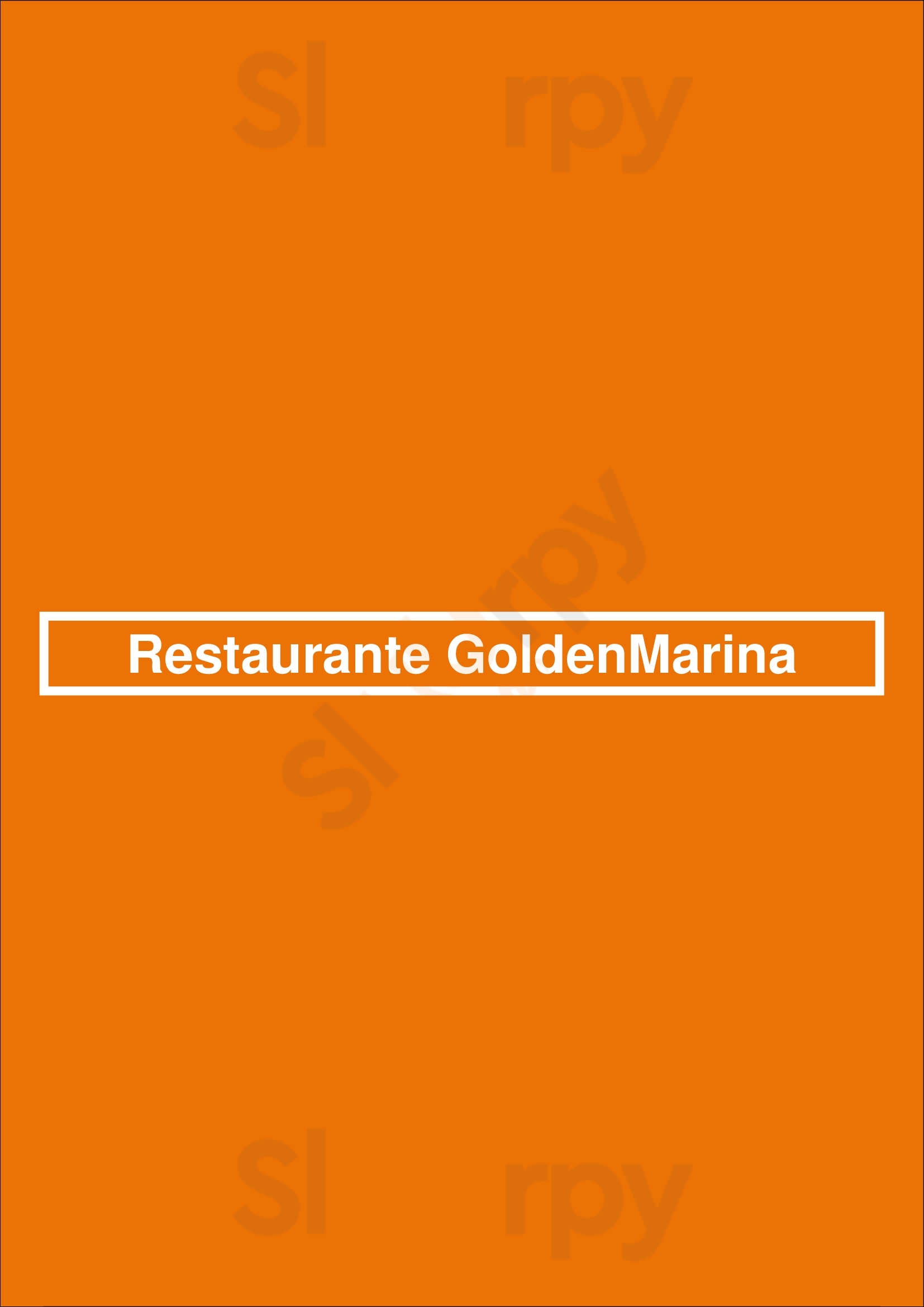 Restaurante Goldenmarina Vilamoura  Menu - 1