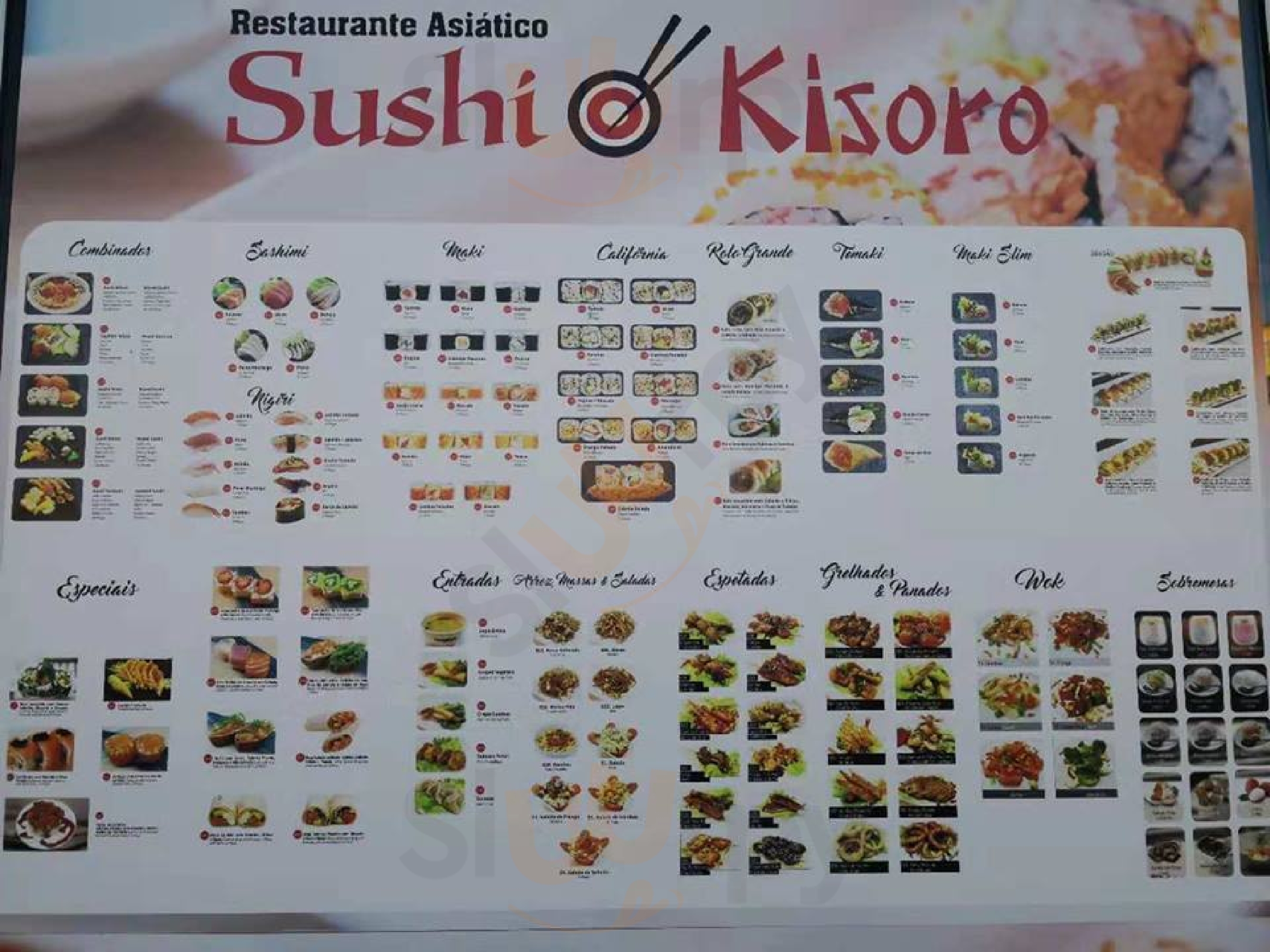 Sushi Kisoro Mafra Menu - 1