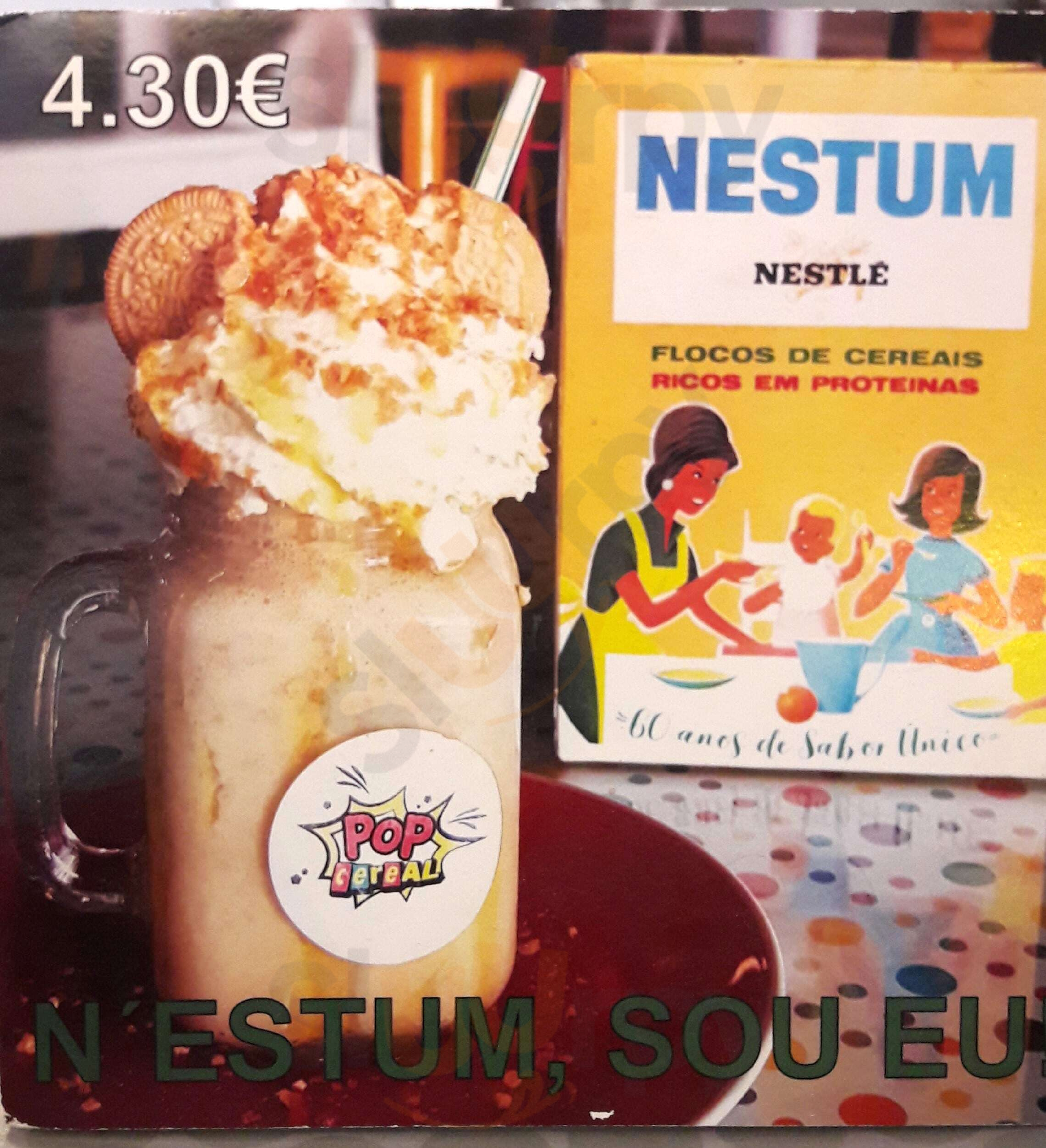 Pop Cereal Café Lisboa Menu - 1