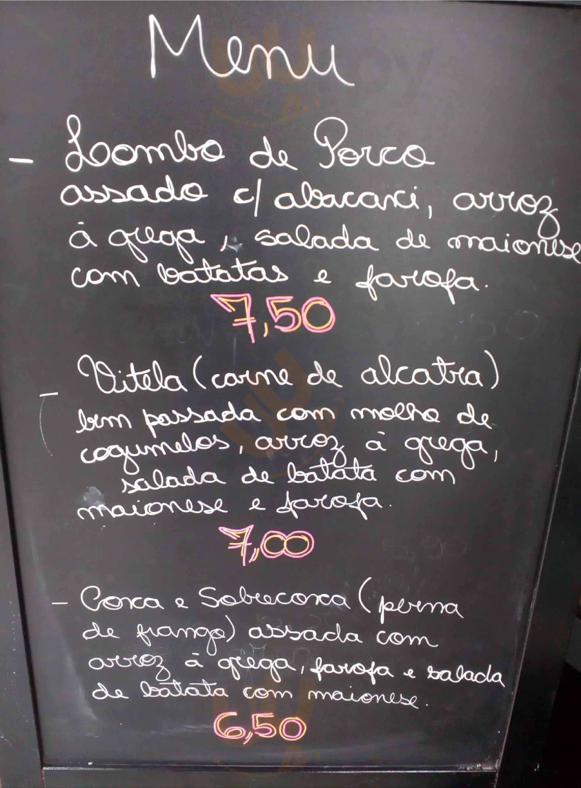 Estação 63 Café E Snack Bar Braga Menu - 1