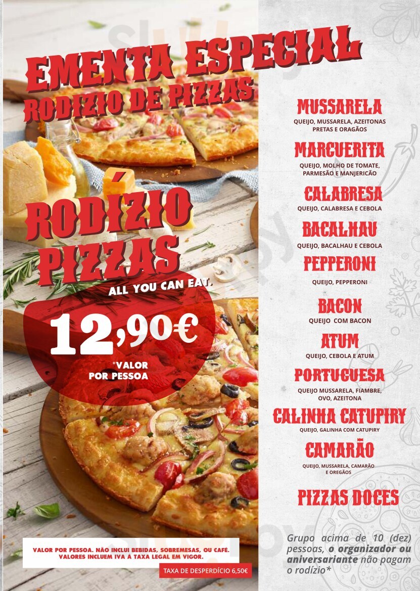 Pizzeria La Milagrosa Setúbal Menu - 1