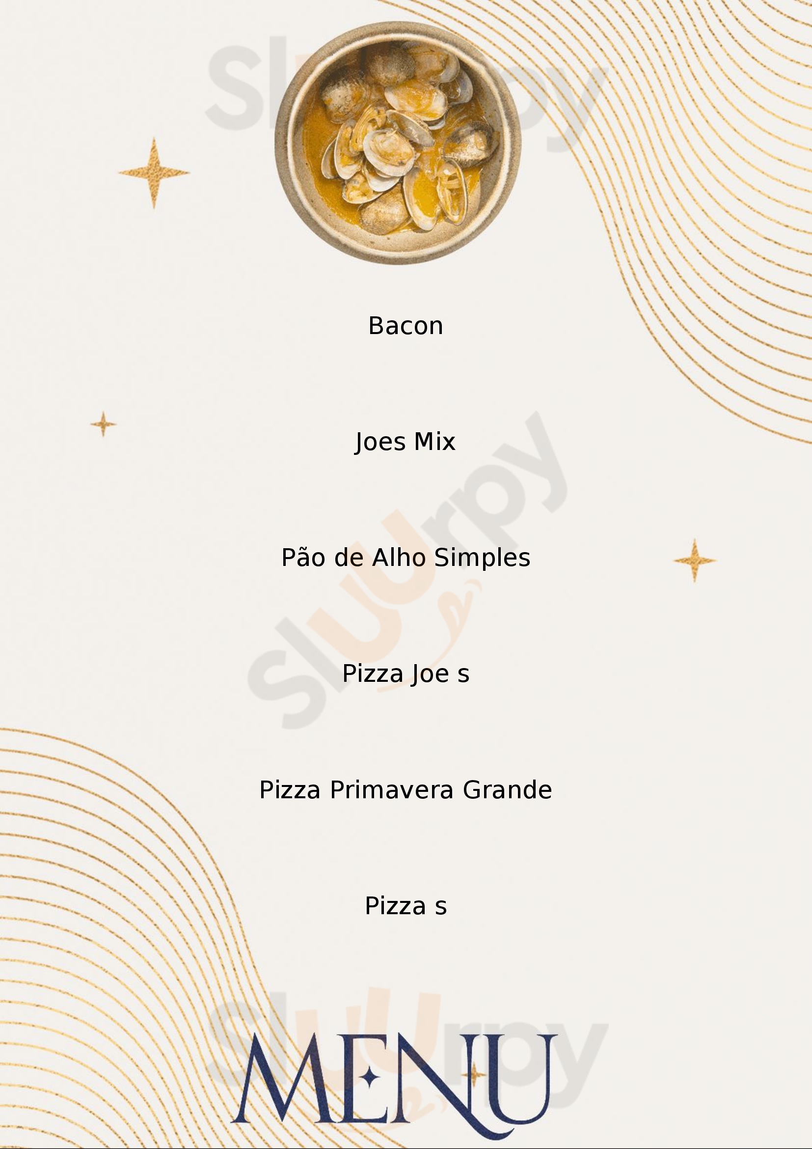 Joe's Pizza Braga Menu - 1