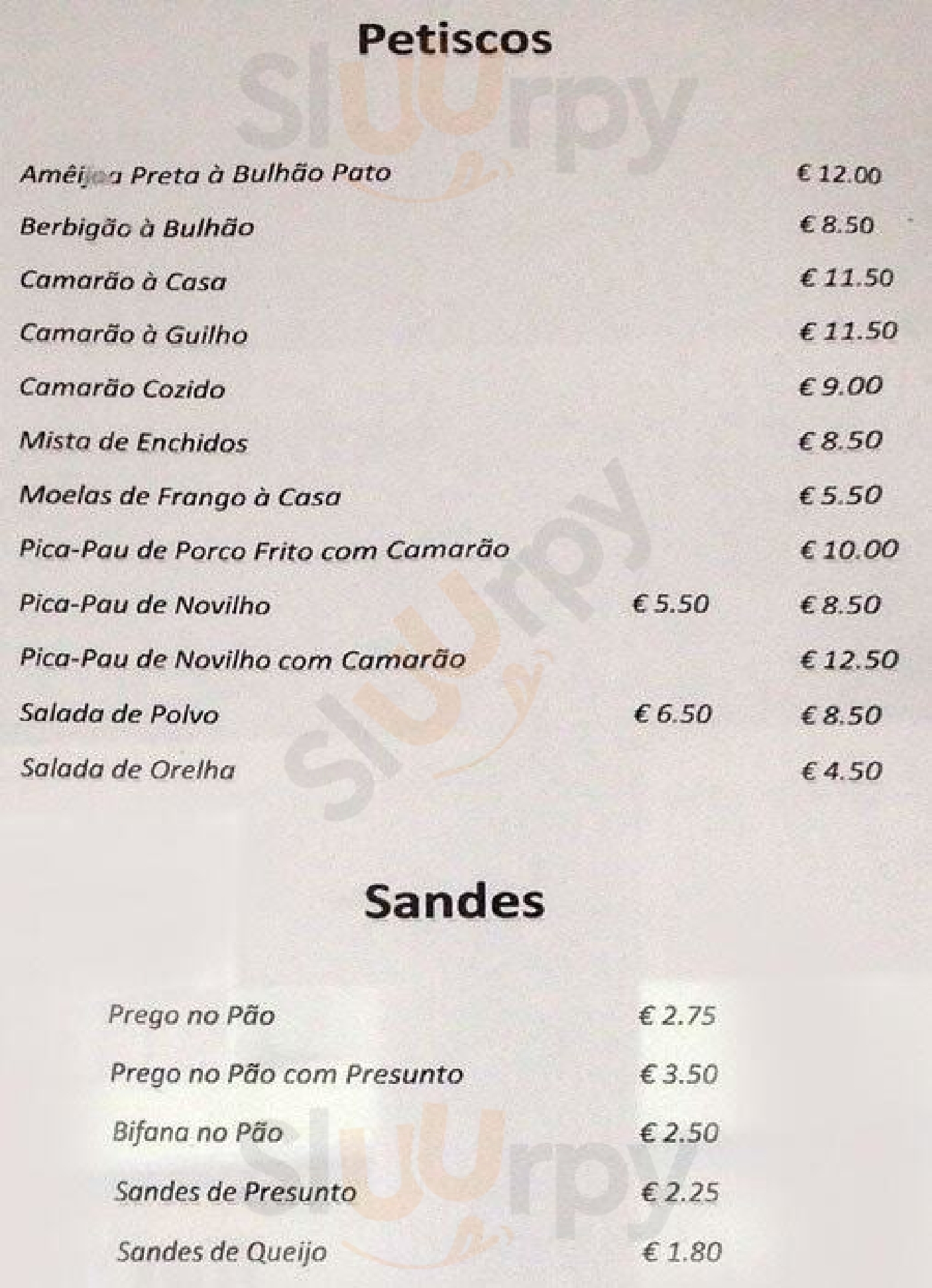 Restaurante Vitor Mendes Sintra Menu - 1