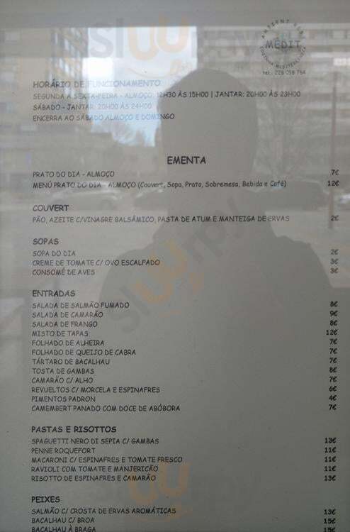 Restaurante Medit Porto Menu - 1