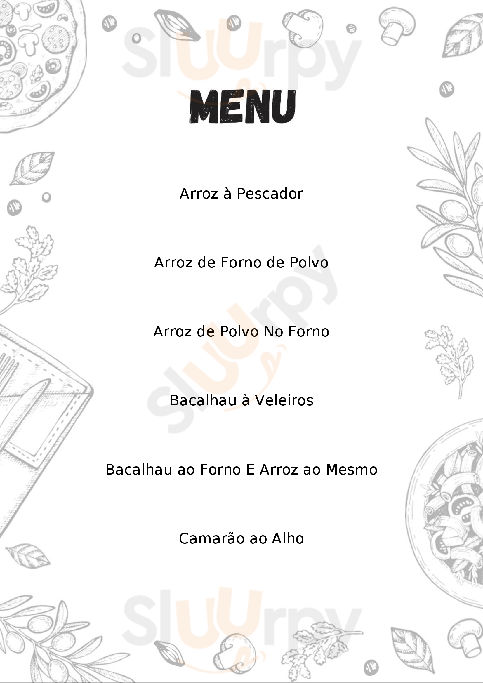 Restaurante Veleiros Porto Menu - 1