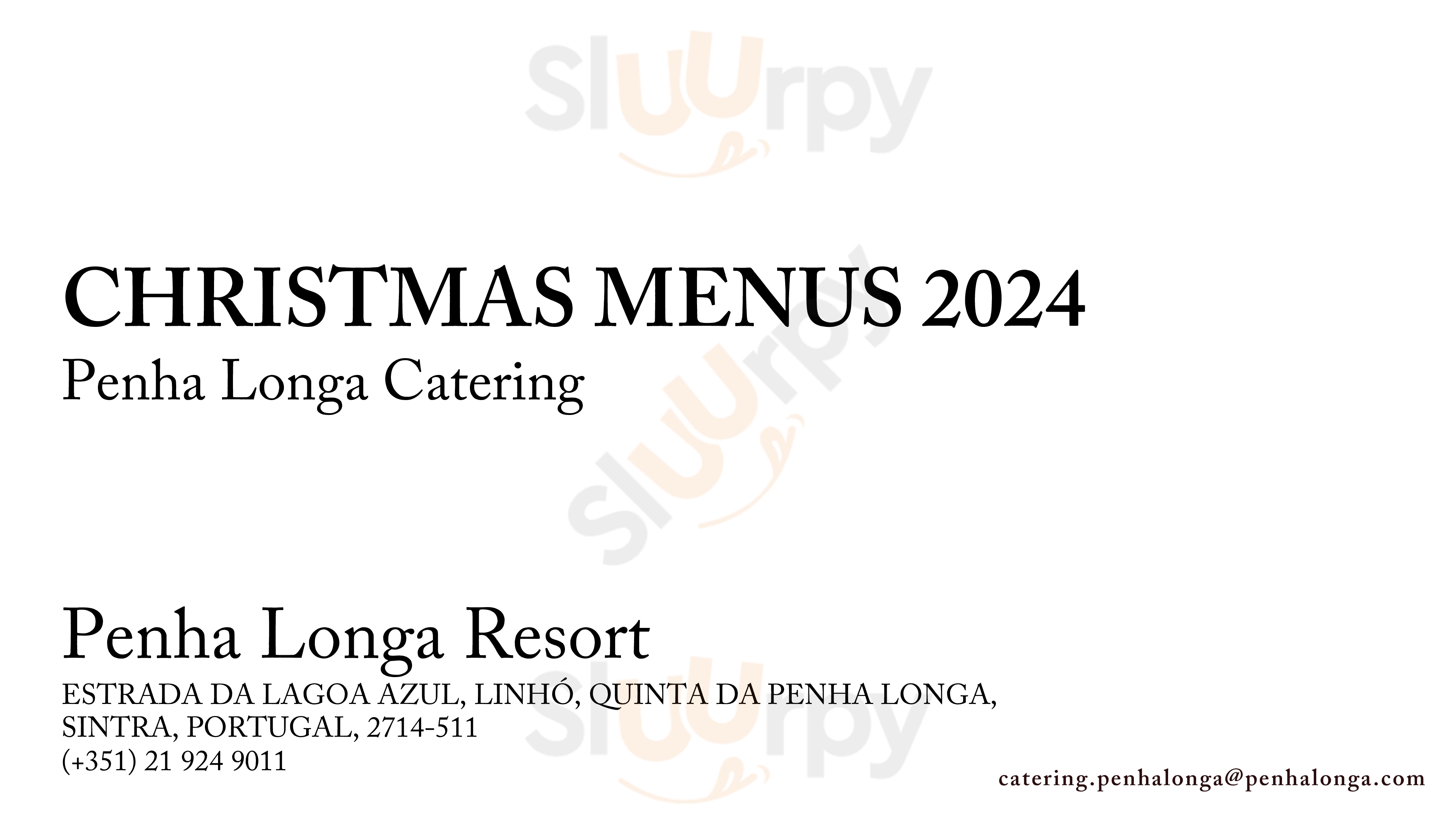 Aqua Sintra Menu - 1