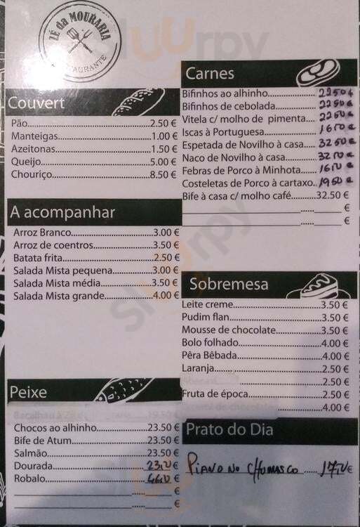 Restaurant Ze Da Mouraria Lisboa Menu - 1