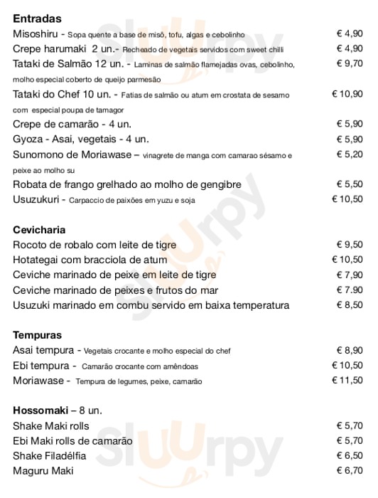 Sushi&douro Porto Menu - 1