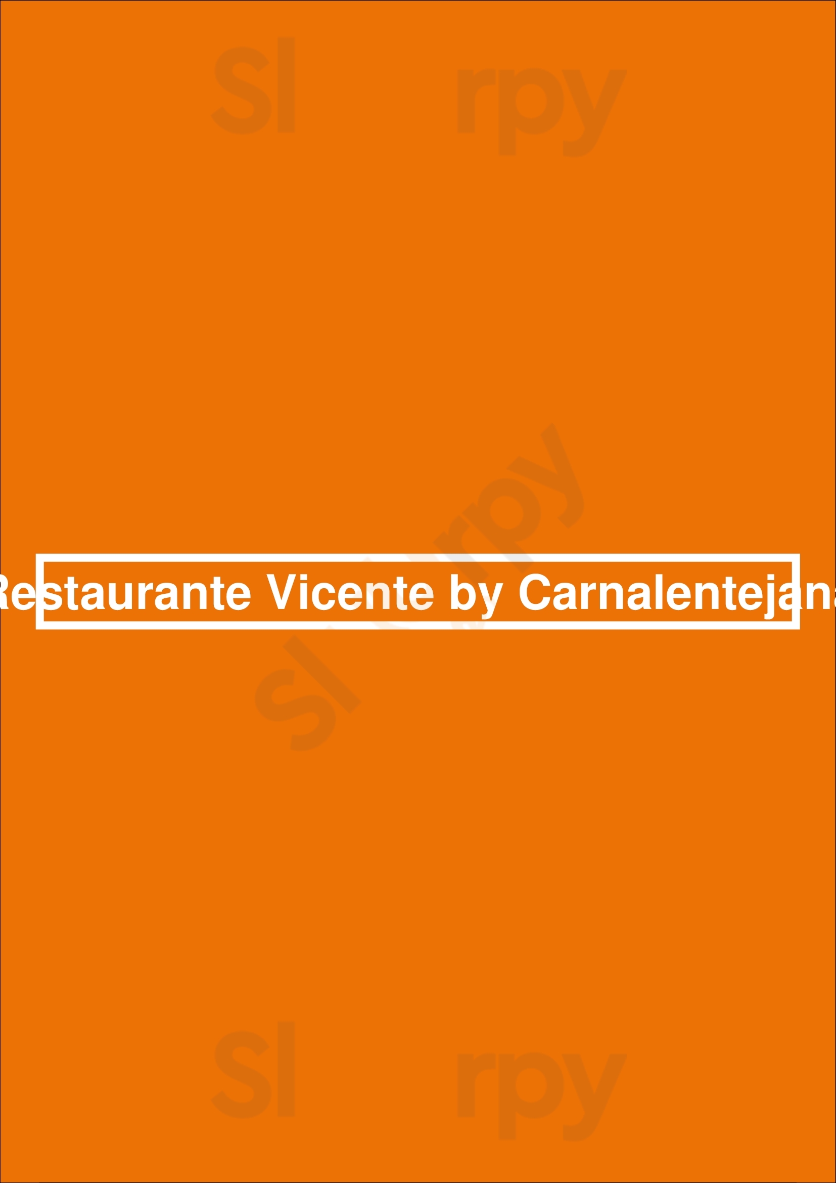 Restaurante Vicente By Carnalentejana Lisboa Menu - 1