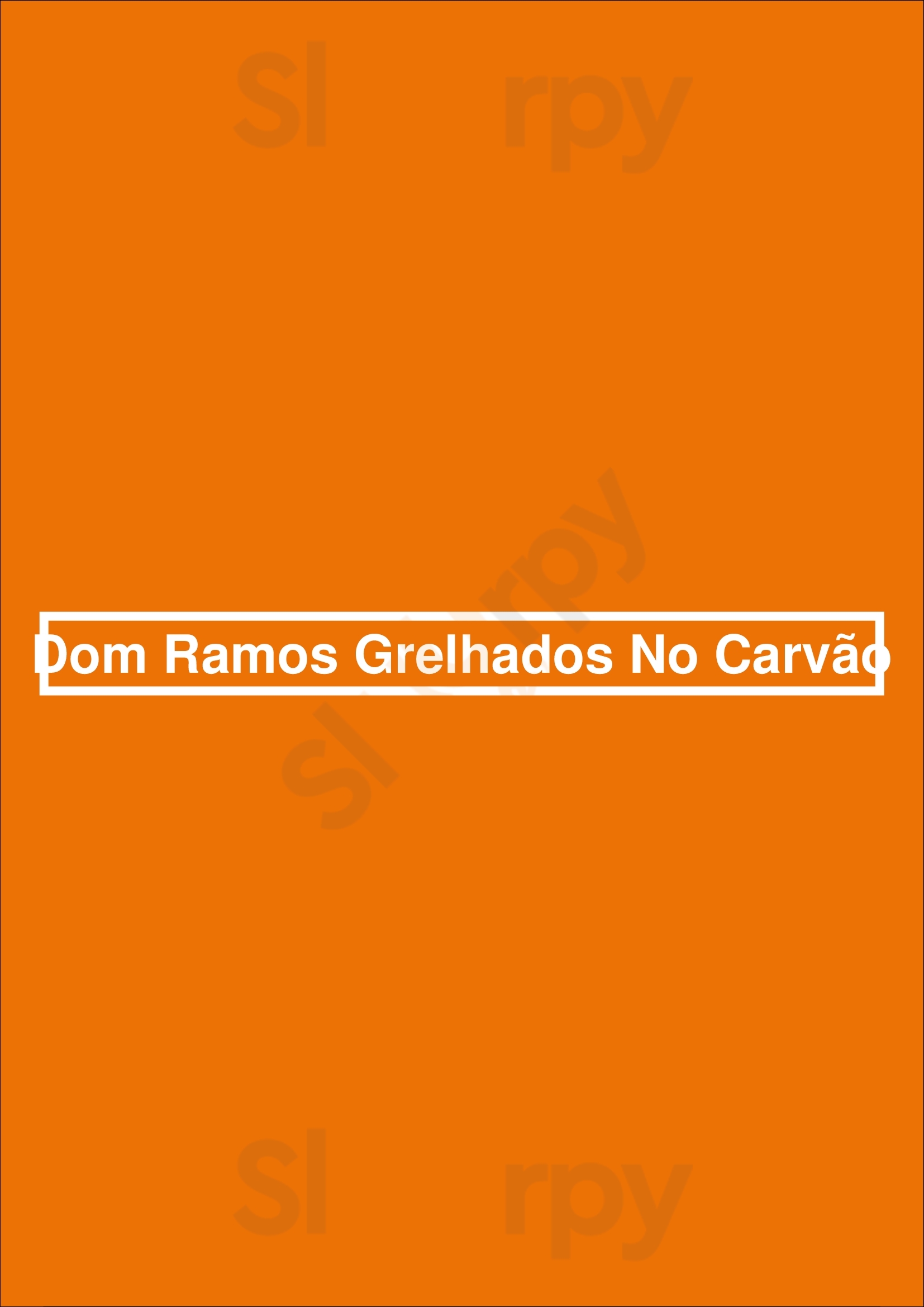 Dom Ramos Grelhados No Carvão Cascais Menu - 1