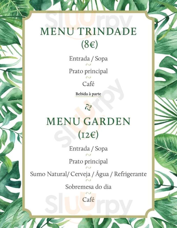 Garden Porto Café Porto Menu - 1