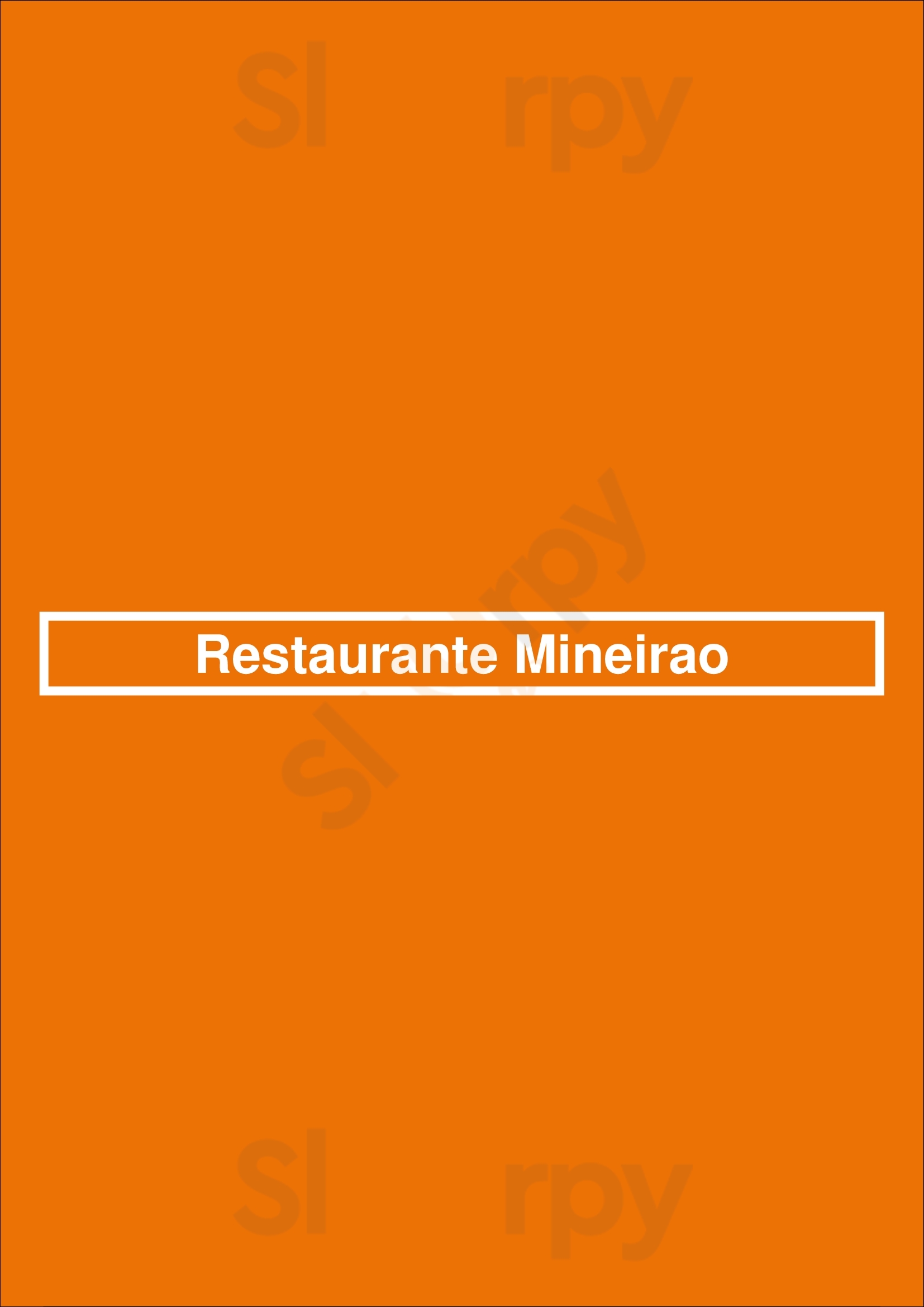 Restaurante Mineirao Porto Menu - 1