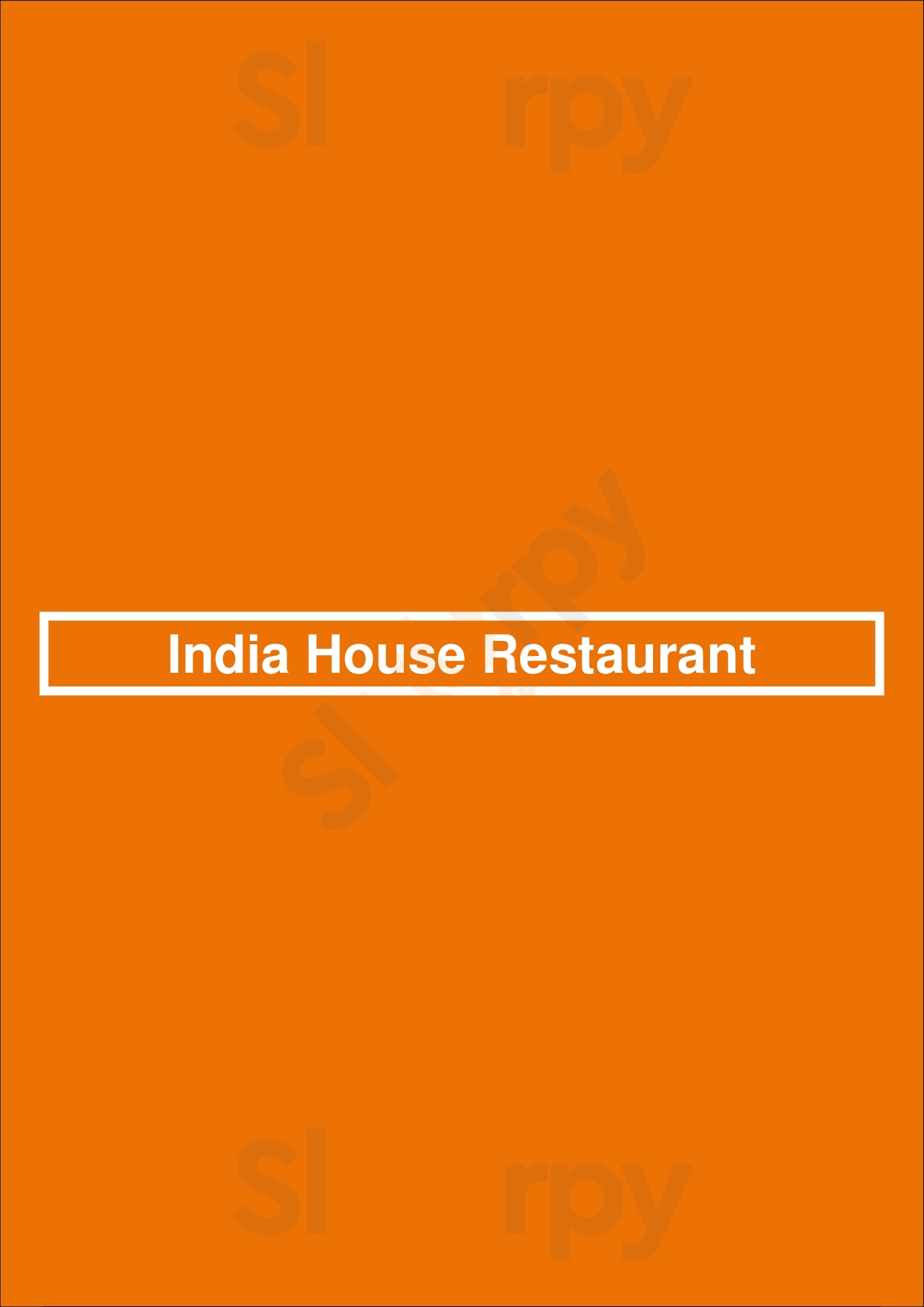 India House Restaurant Funchal Menu - 1