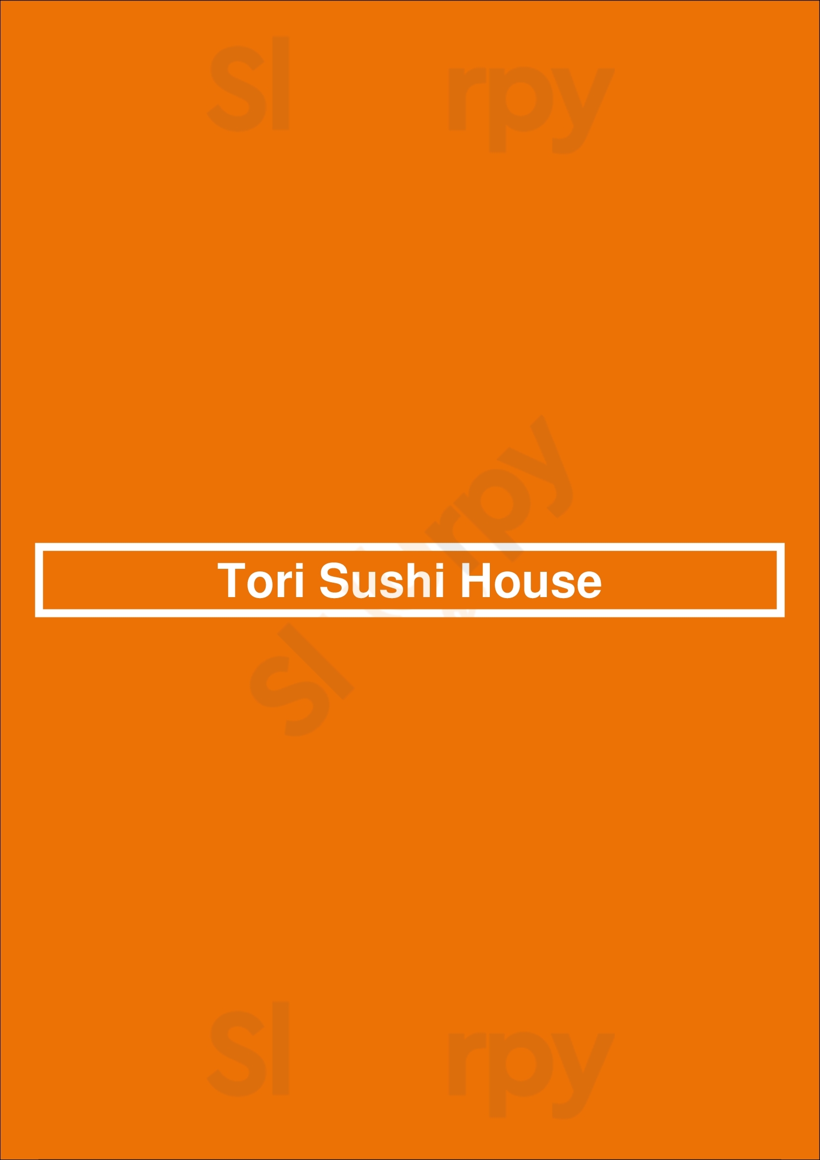 Tori Sushi House Porto Menu - 1