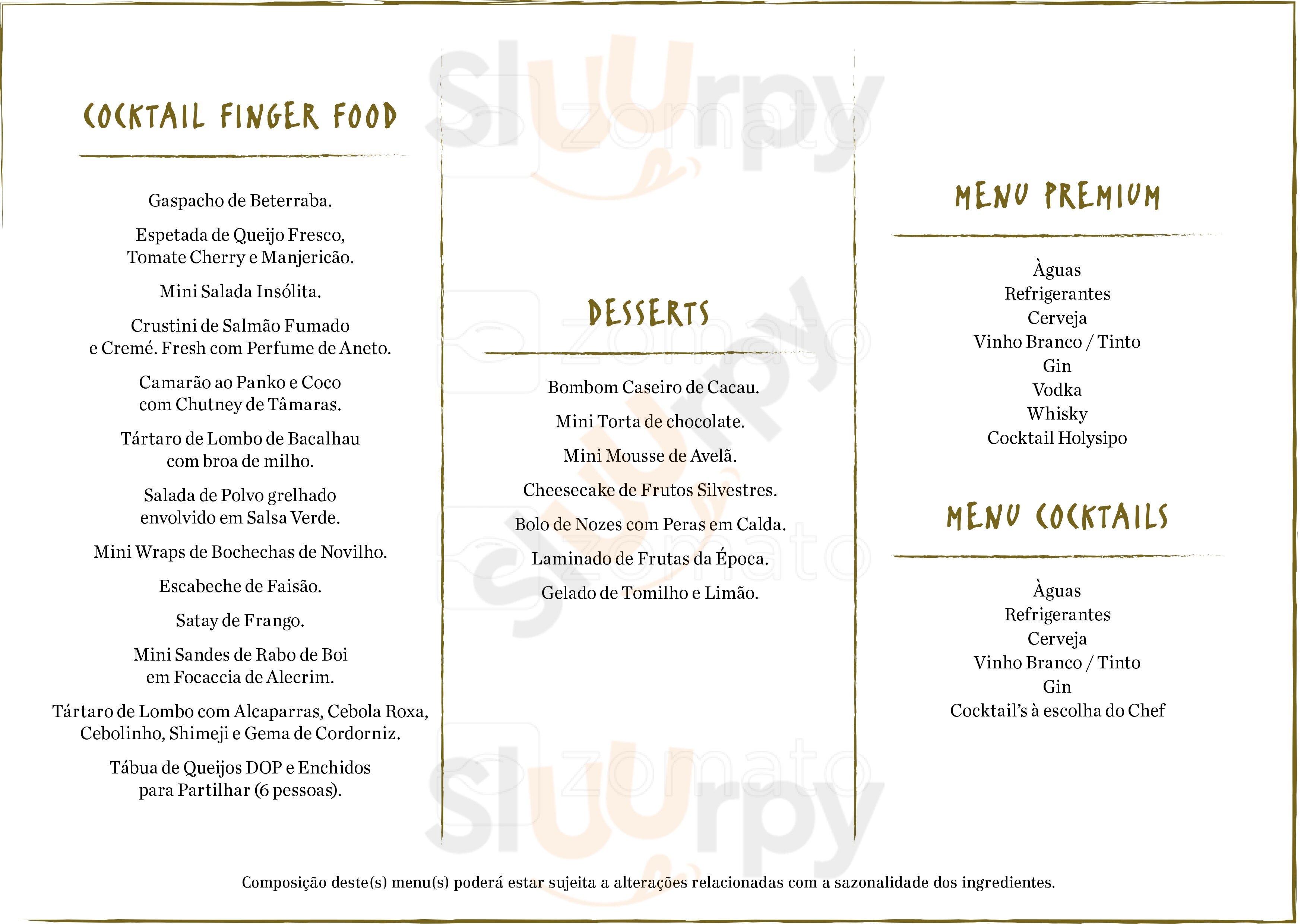 The Insolito menù, Lisboa Menu De Grupo 1 Sluurpy