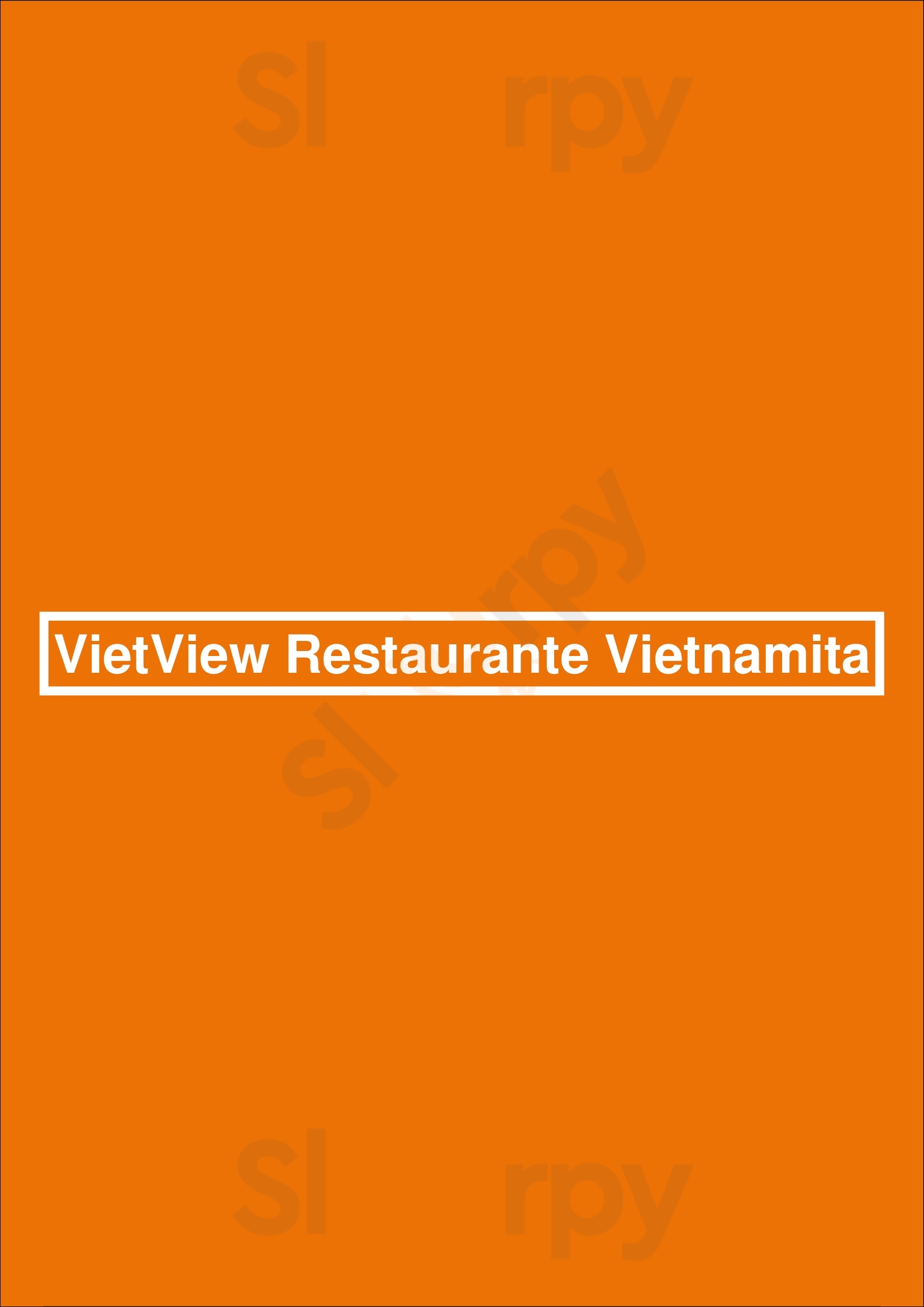 Vietview Porto Restaurante Vietnamita Porto Menu - 1