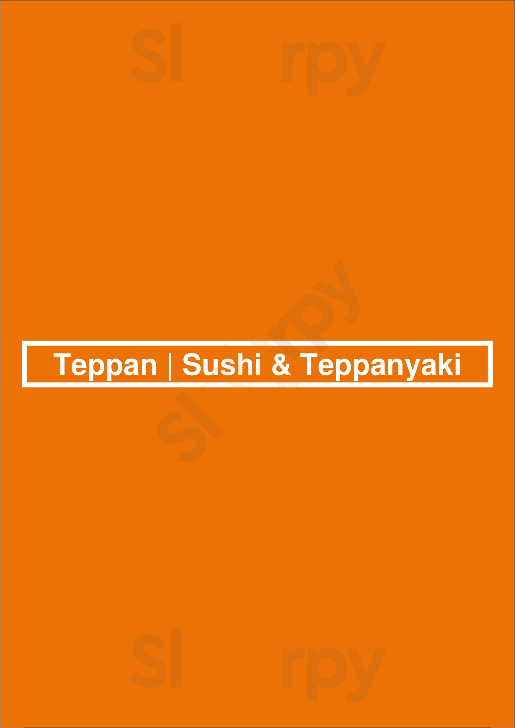 Teppan | Sushi & Teppanyaki Porto Menu - 1