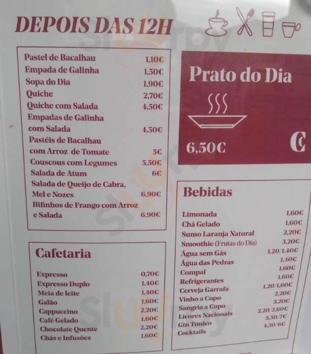 Cusca Café Lisboa Menu - 1