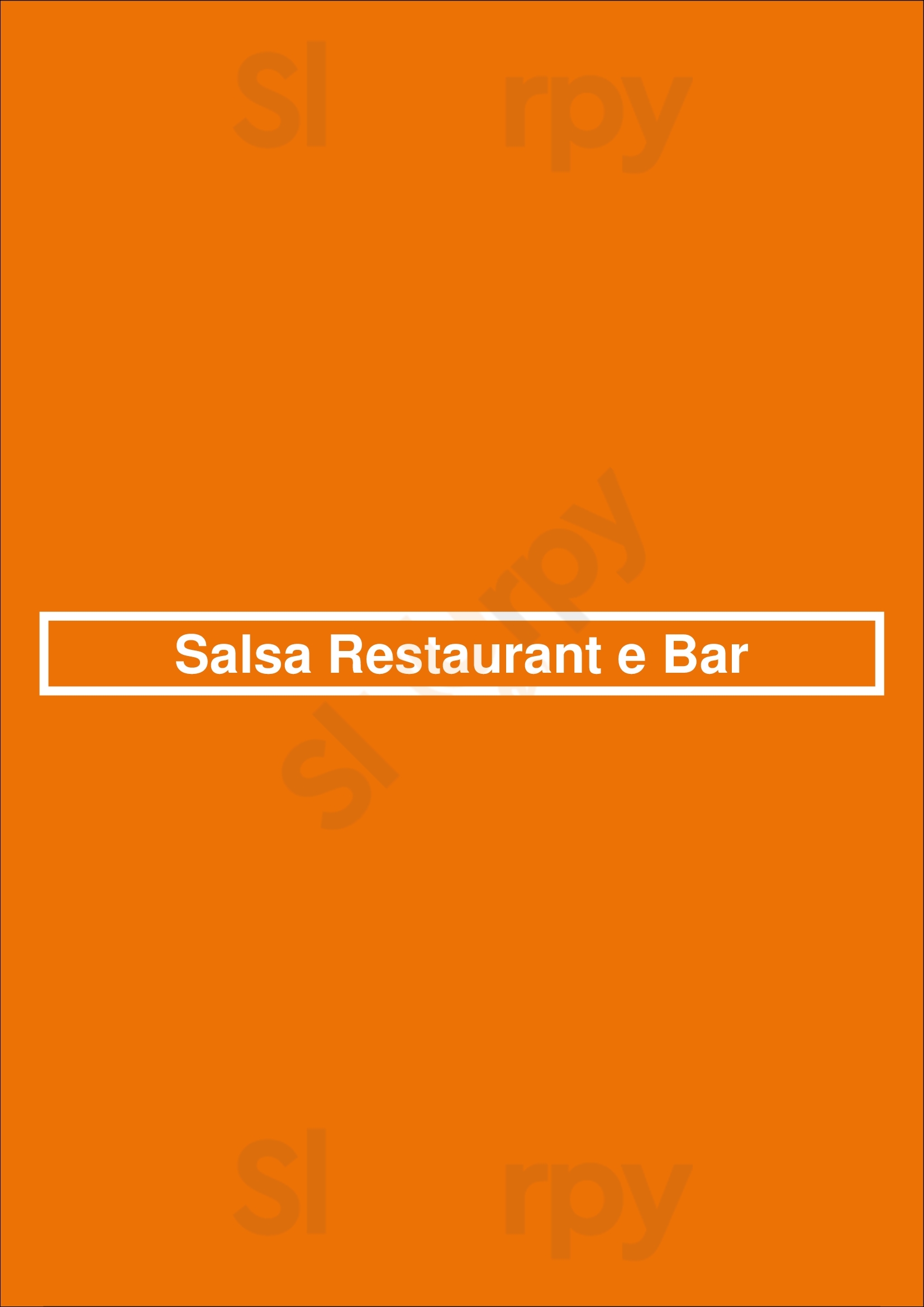 Salsa Restaurant E Bar Lisboa Menu - 1