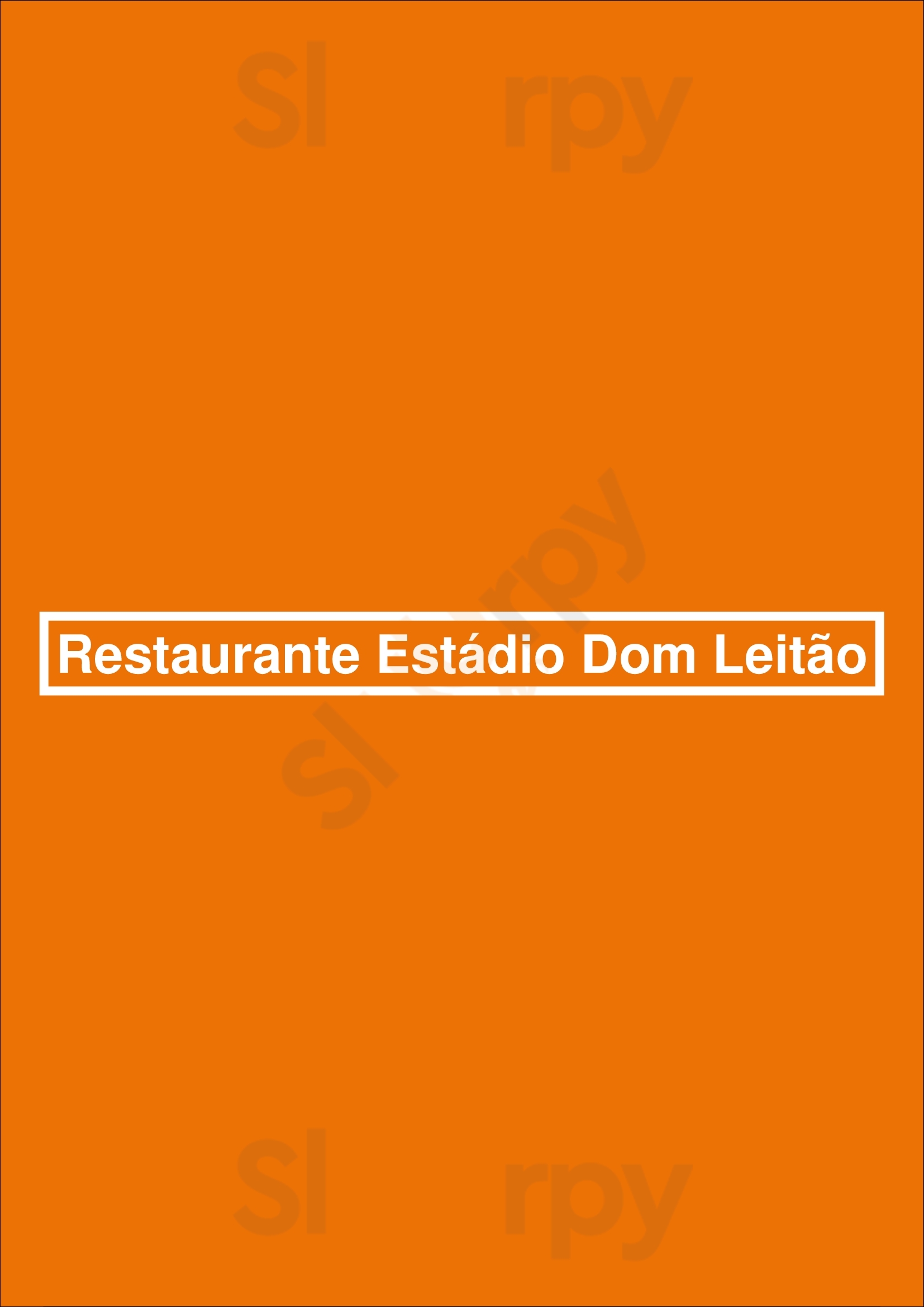 Restaurante Estádio Dom Leitão Lisboa Menu - 1