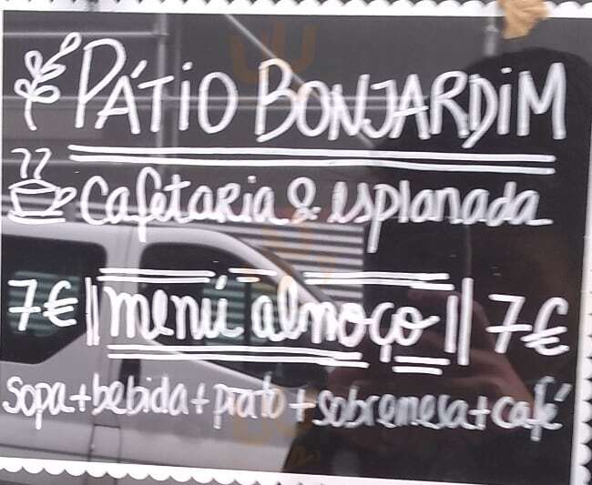 Pátio Bonjardim Cafetaria Porto Menu - 1