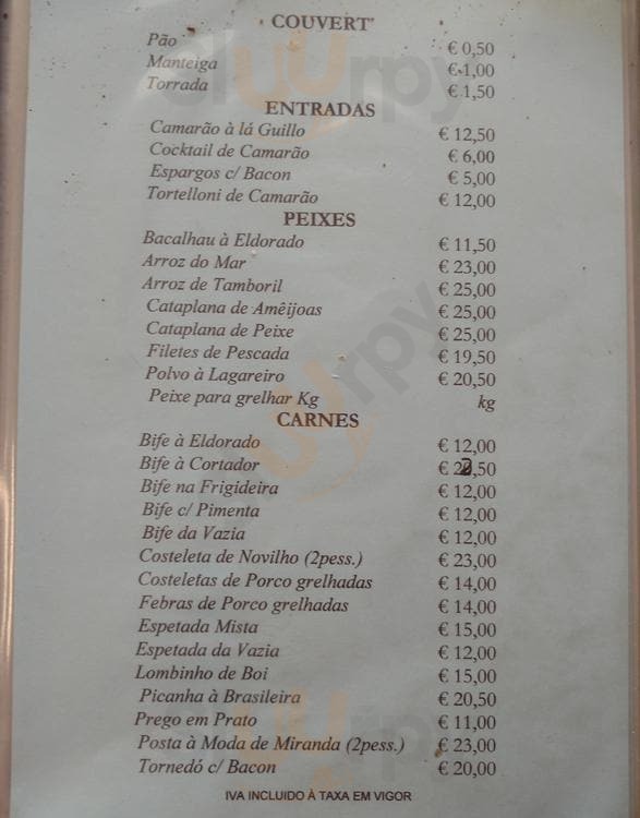 Restaurante Eldorado Porto Menu - 1
